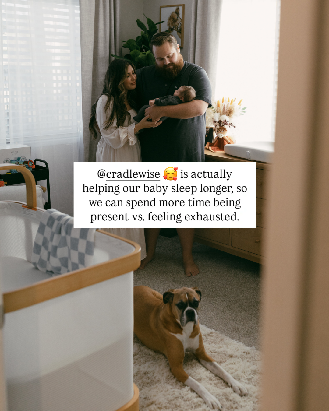 Cradlewise Facebook ad