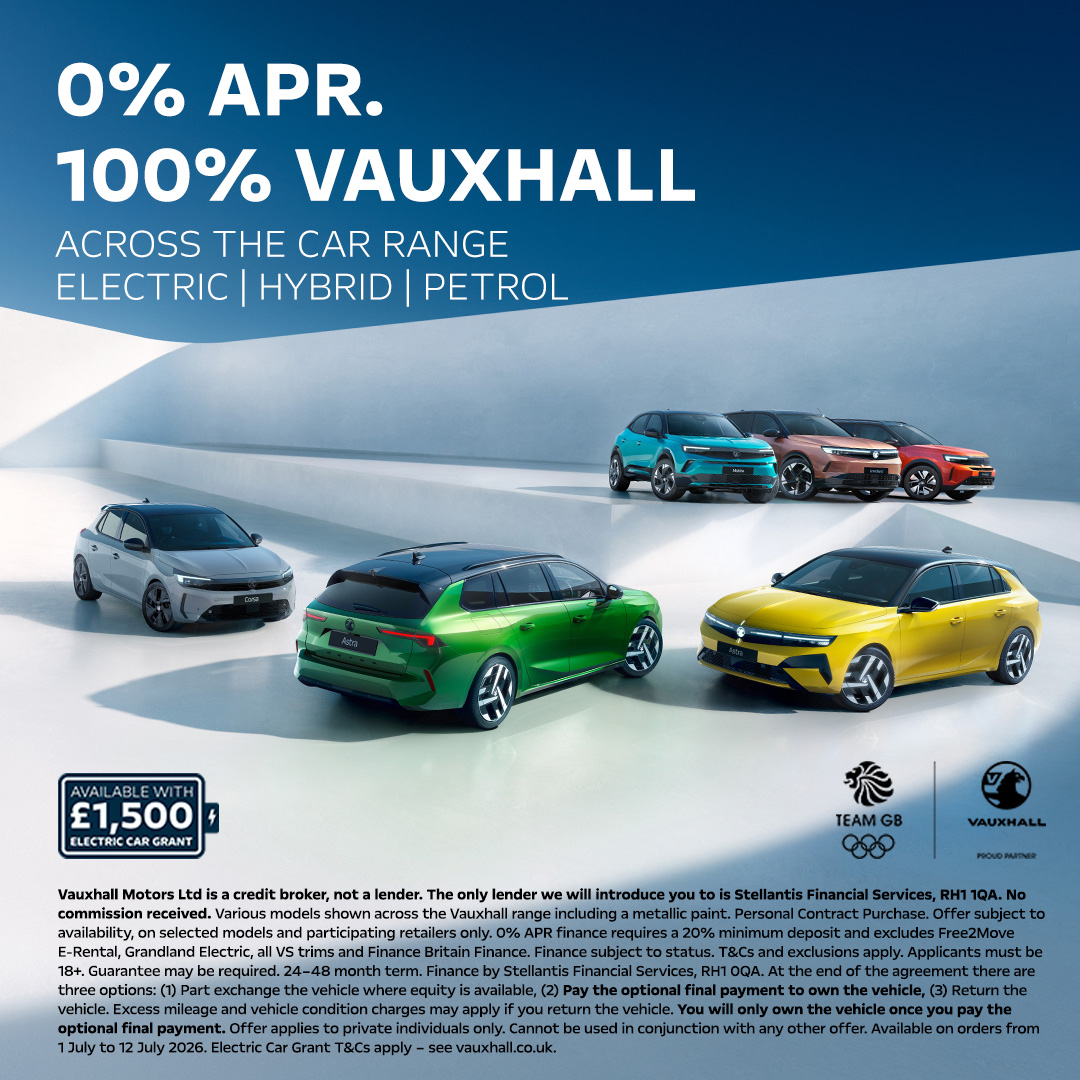 Vauxhall Facebook ad from Jul 1, 2026