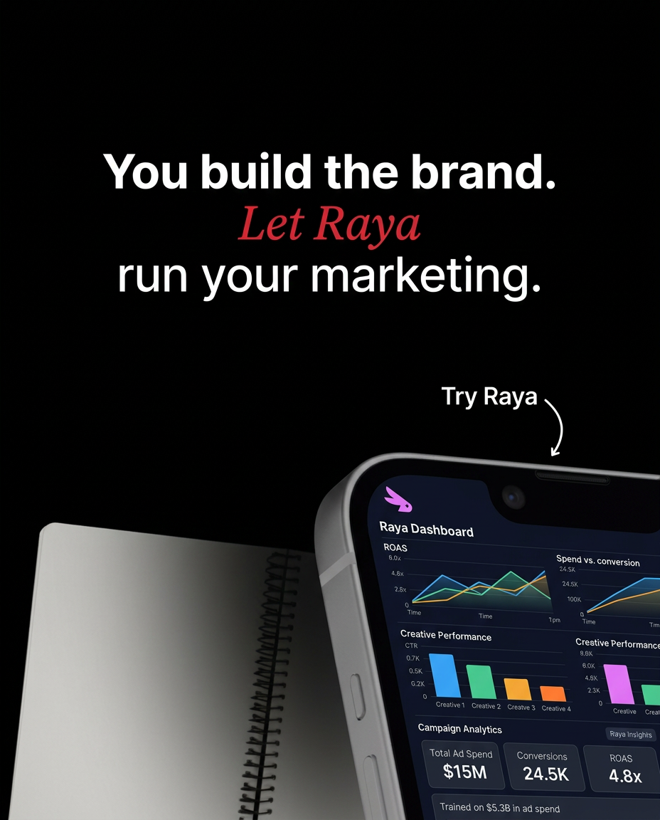 Northstar lab Facebook ad: Say hi to Raya