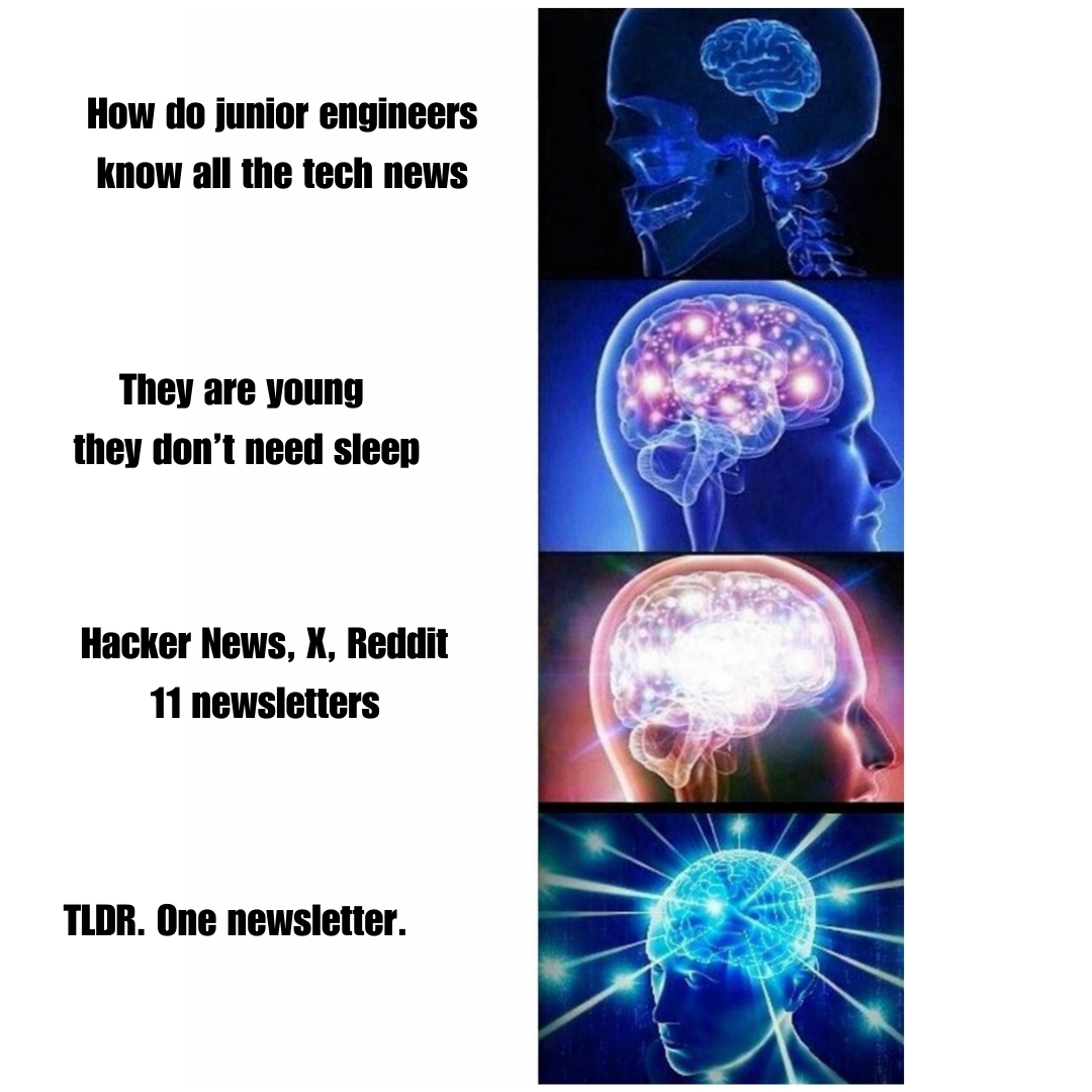 TLDR Newsletter Facebook ad