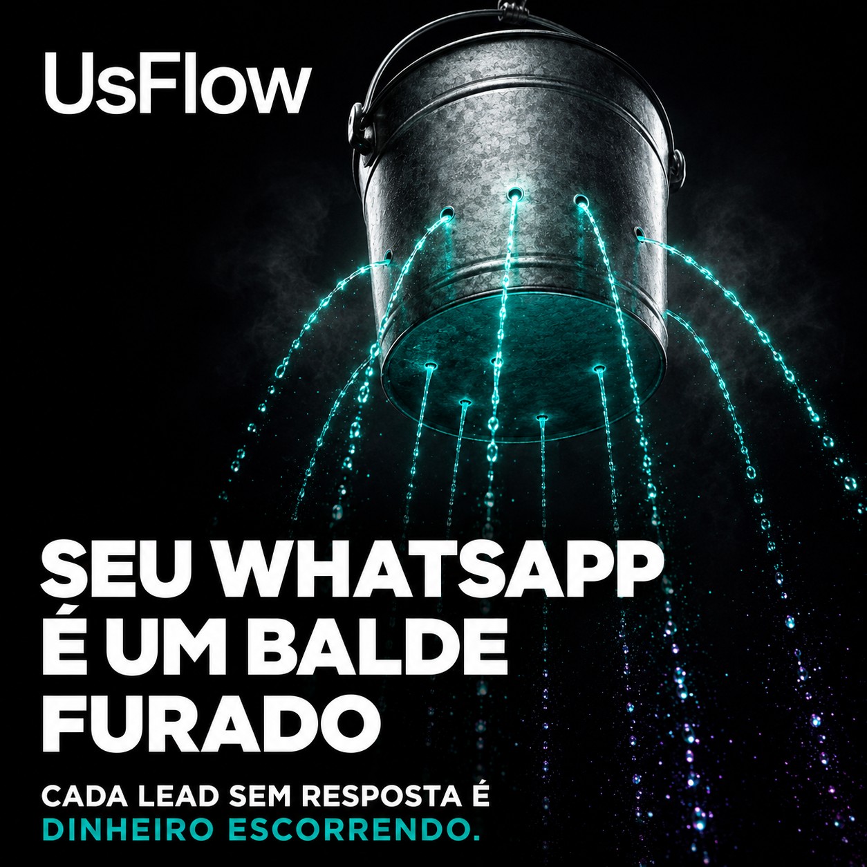 UsFlow Facebook ad: Fale com um especialista
