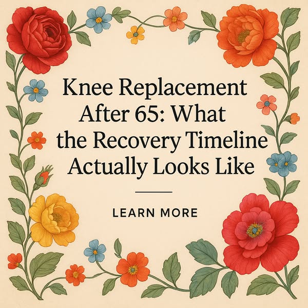 Bold Pulse Facebook ad: a realistic knee replacement recovery timeline for…