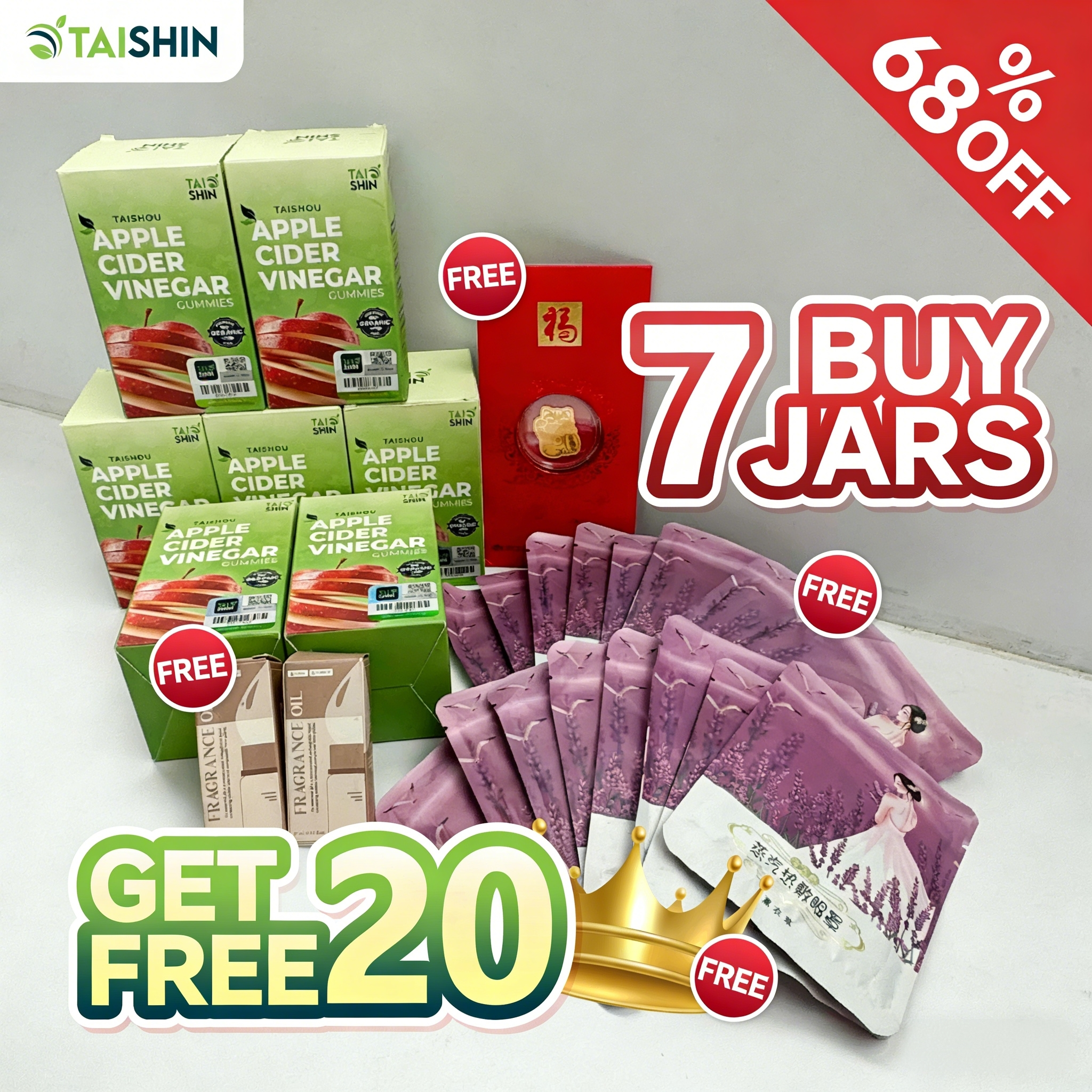 Taishou Apple Cider Gummies Facebook ad