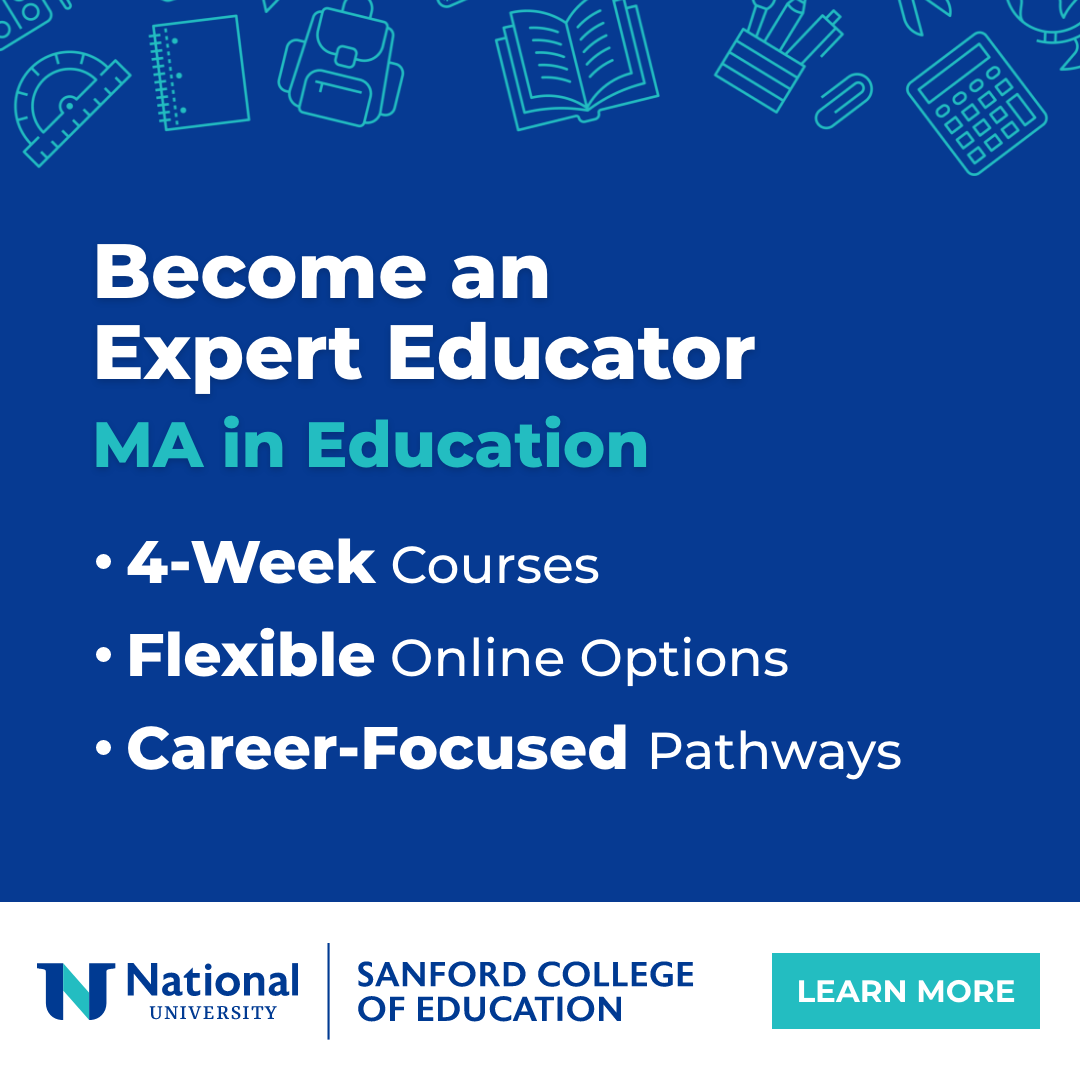 National University Facebook ad