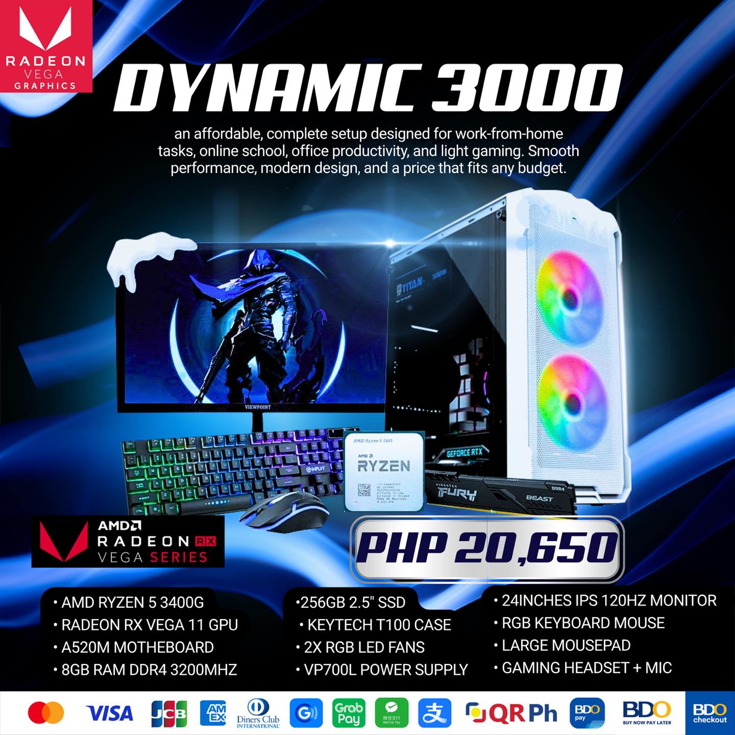 PC League Facebook ad