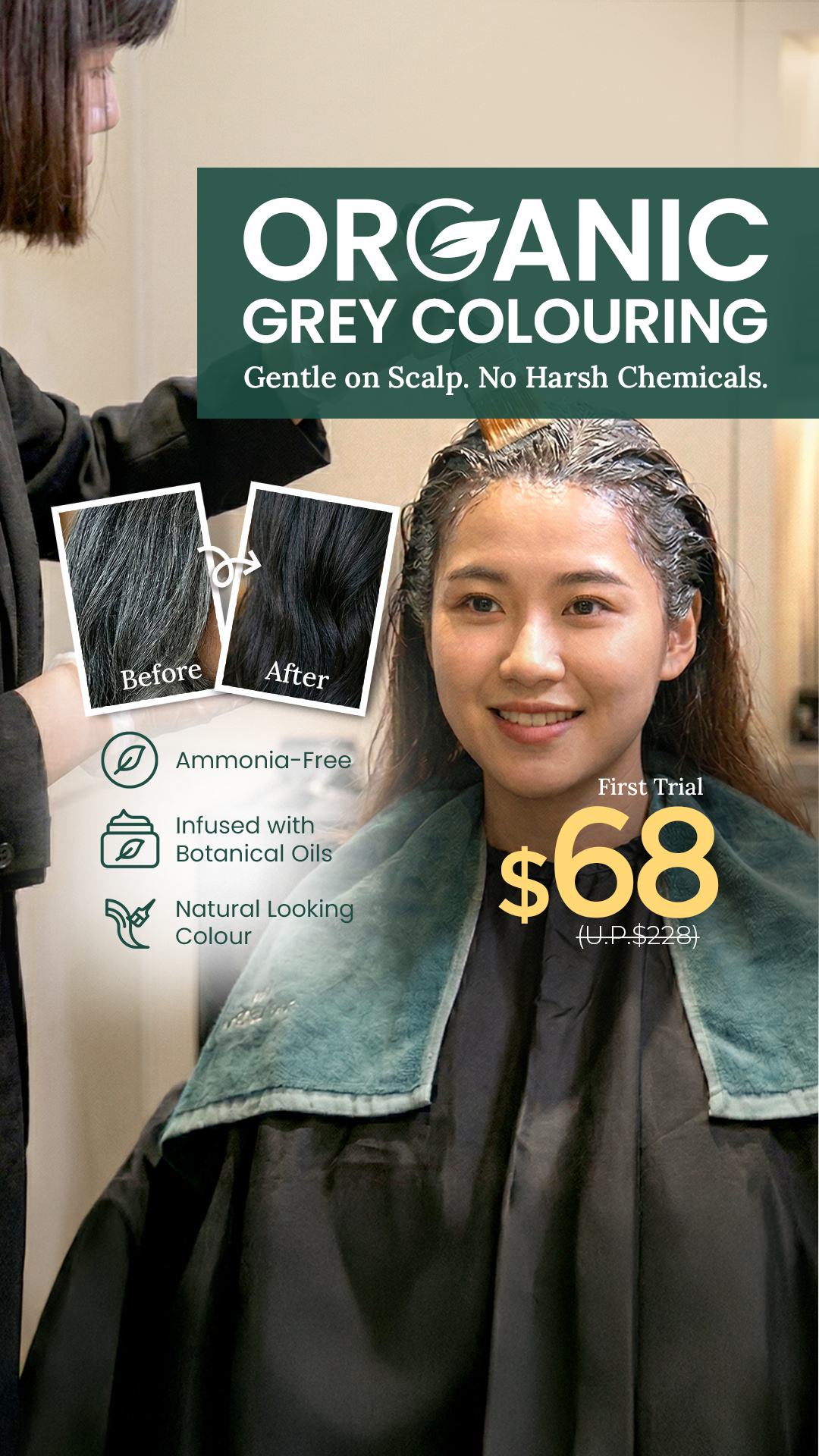Oriental Hair Solutions Facebook ad