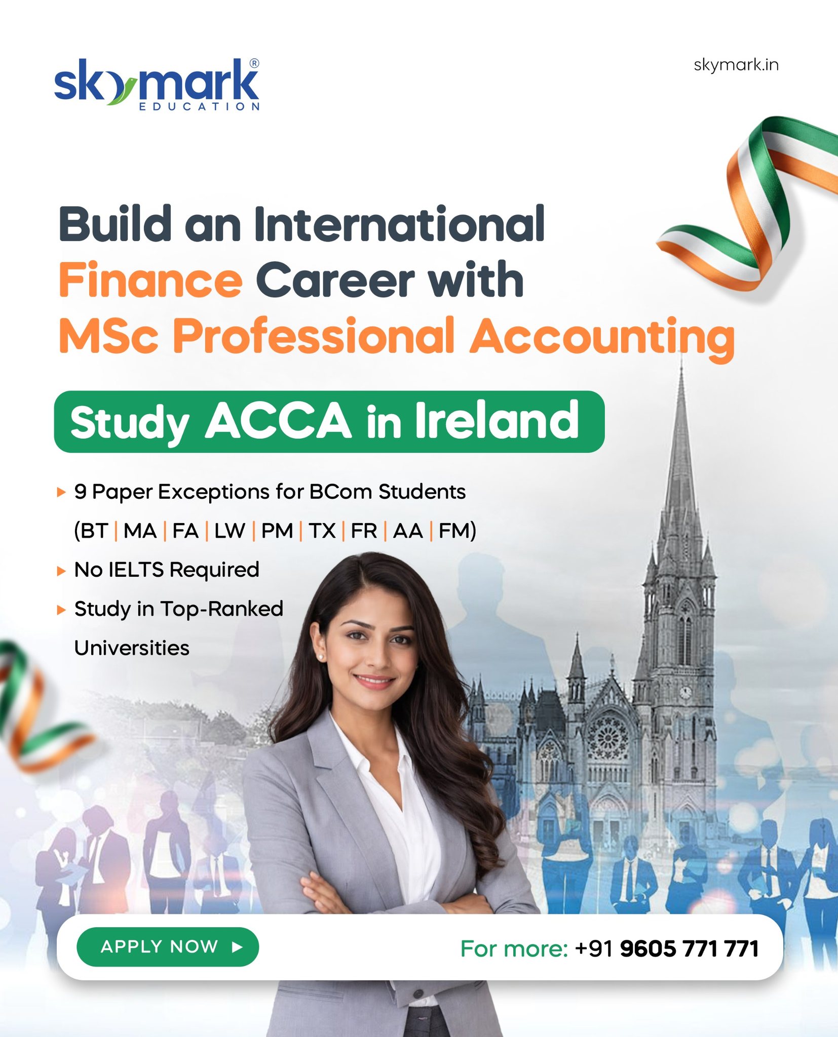Skymark Education Facebook ad