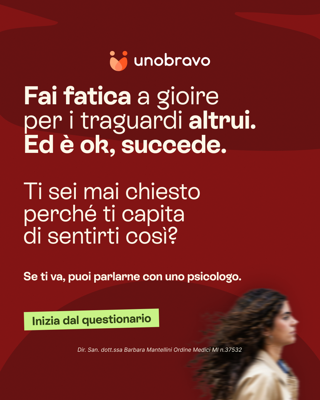Unobravo Facebook ad