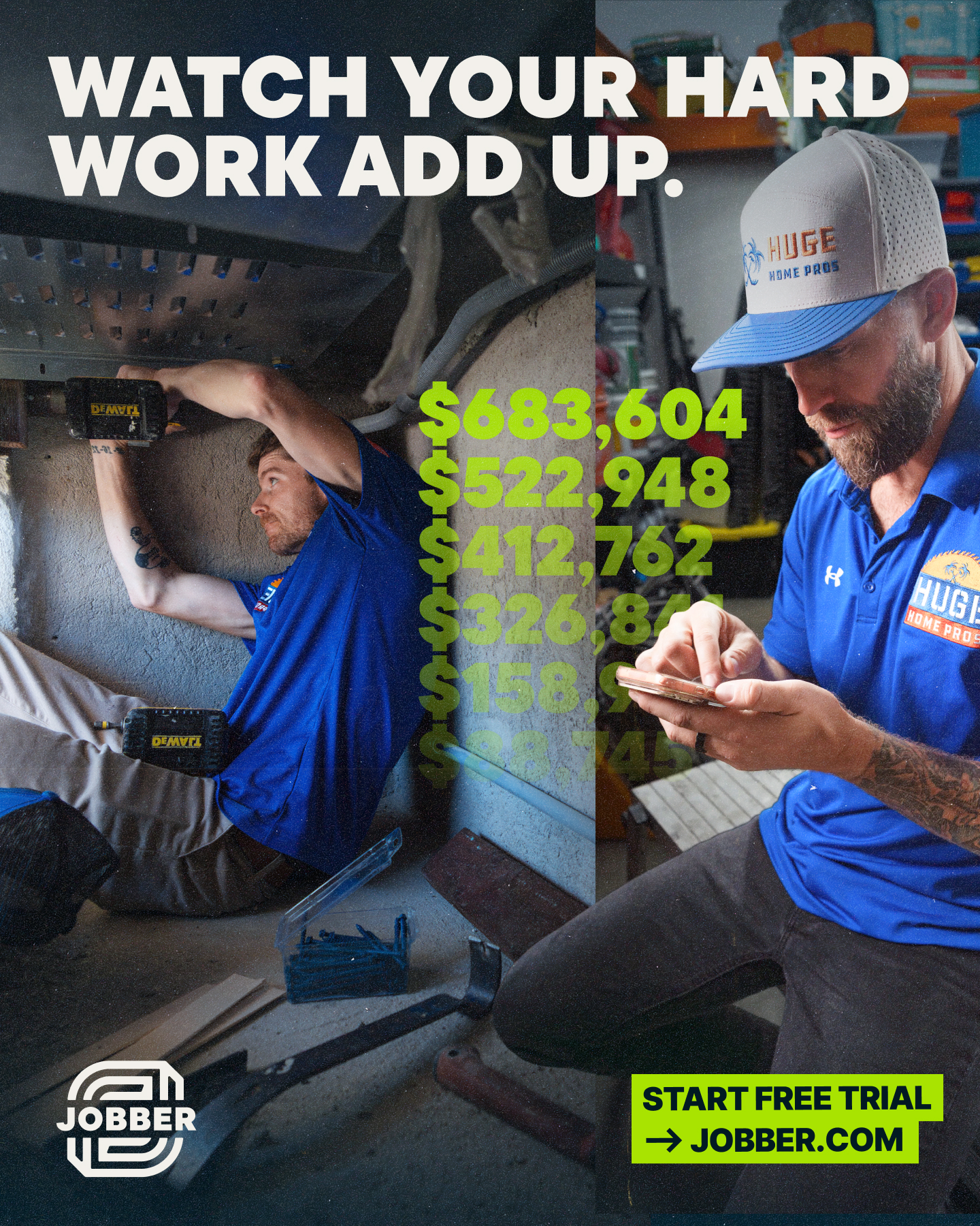 Jobber Facebook ad