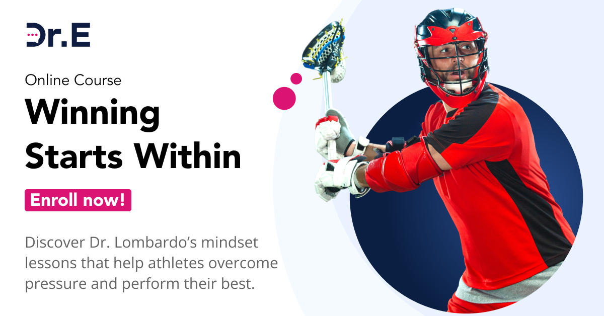 Dr. Elizabeth Lombardo Facebook ad: The neuroscience of winning
