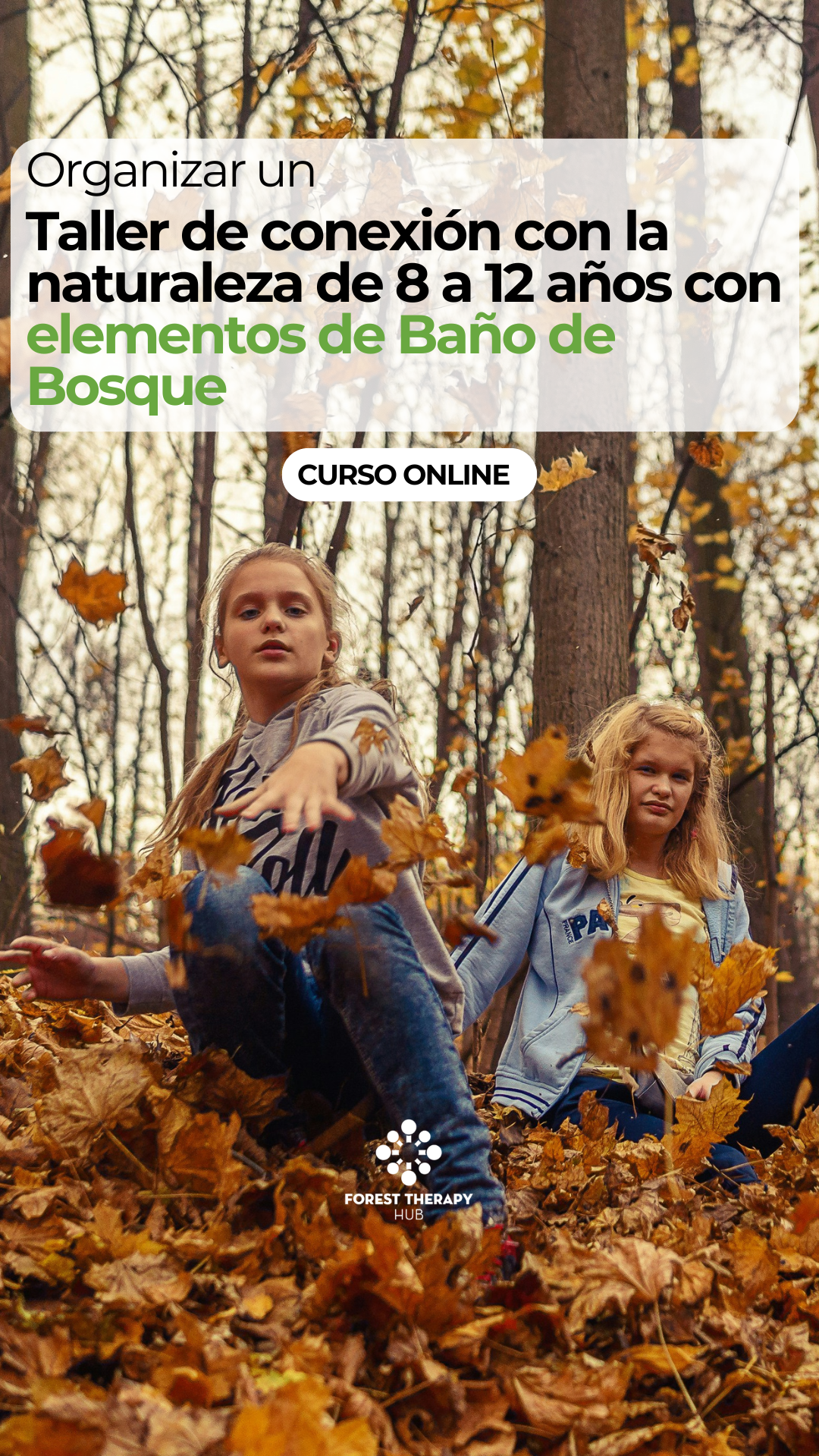 Forest Therapy Hub Español Facebook ad from Apr 7, 2025
