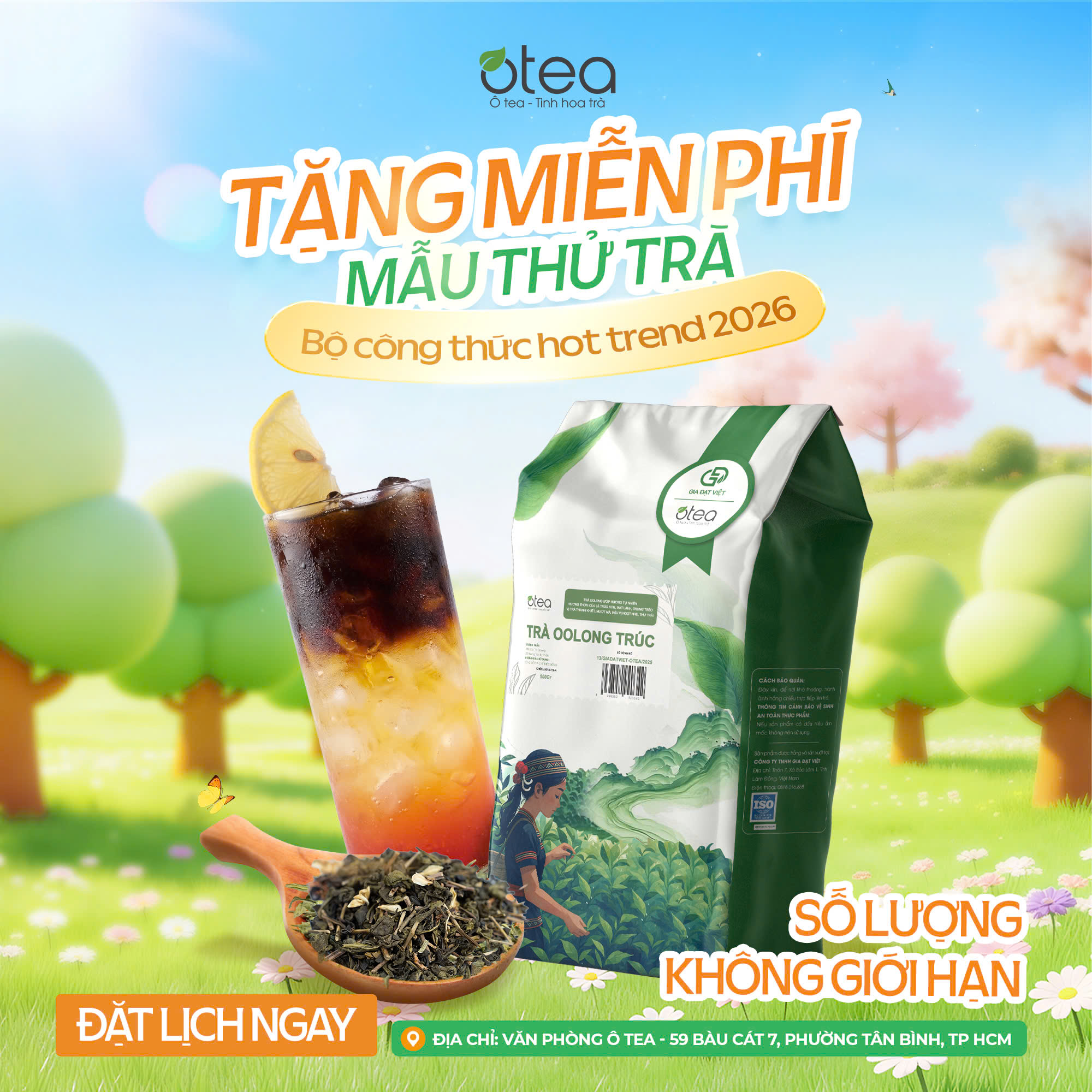 Ô Tea - Nguyên Liệu Pha Chế Facebook ad: TEST TRÀ MIỄN PHÍ CÙNG Ô TEA …