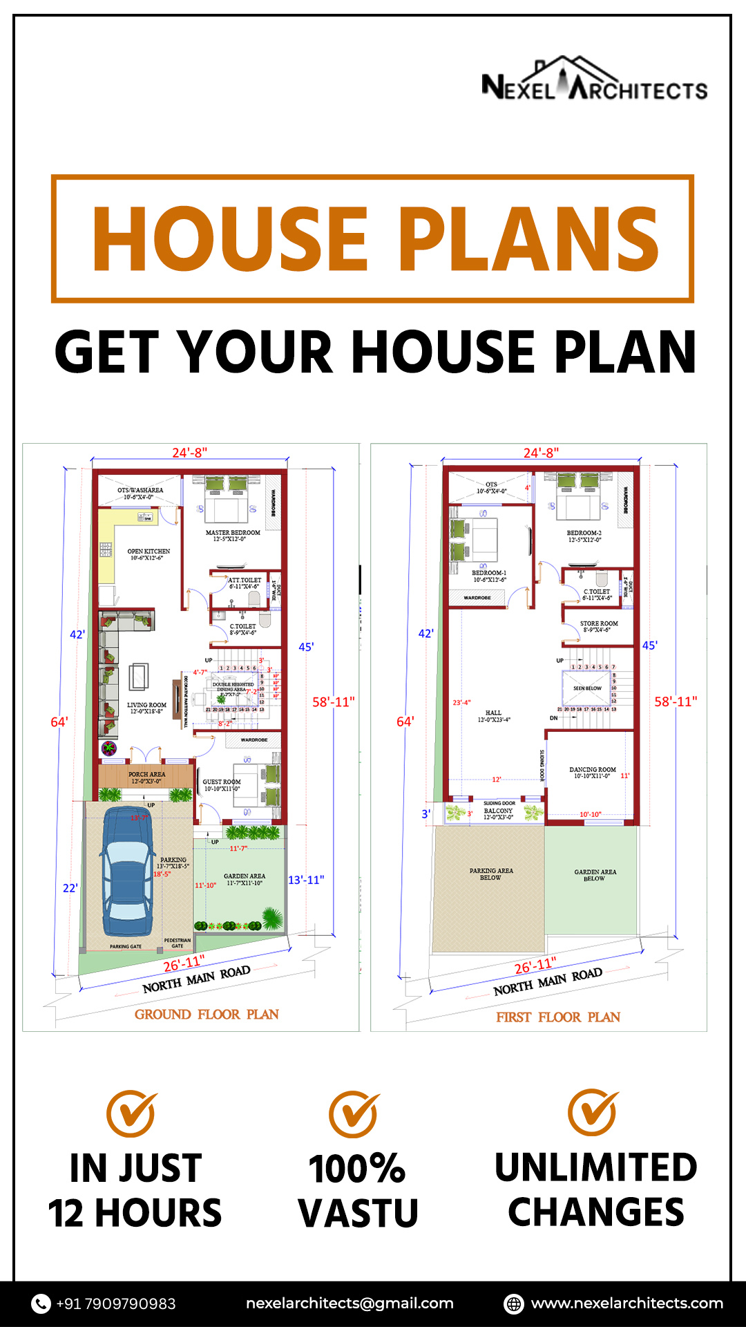 Nexel Architects Facebook ad from Jan 15, 2026