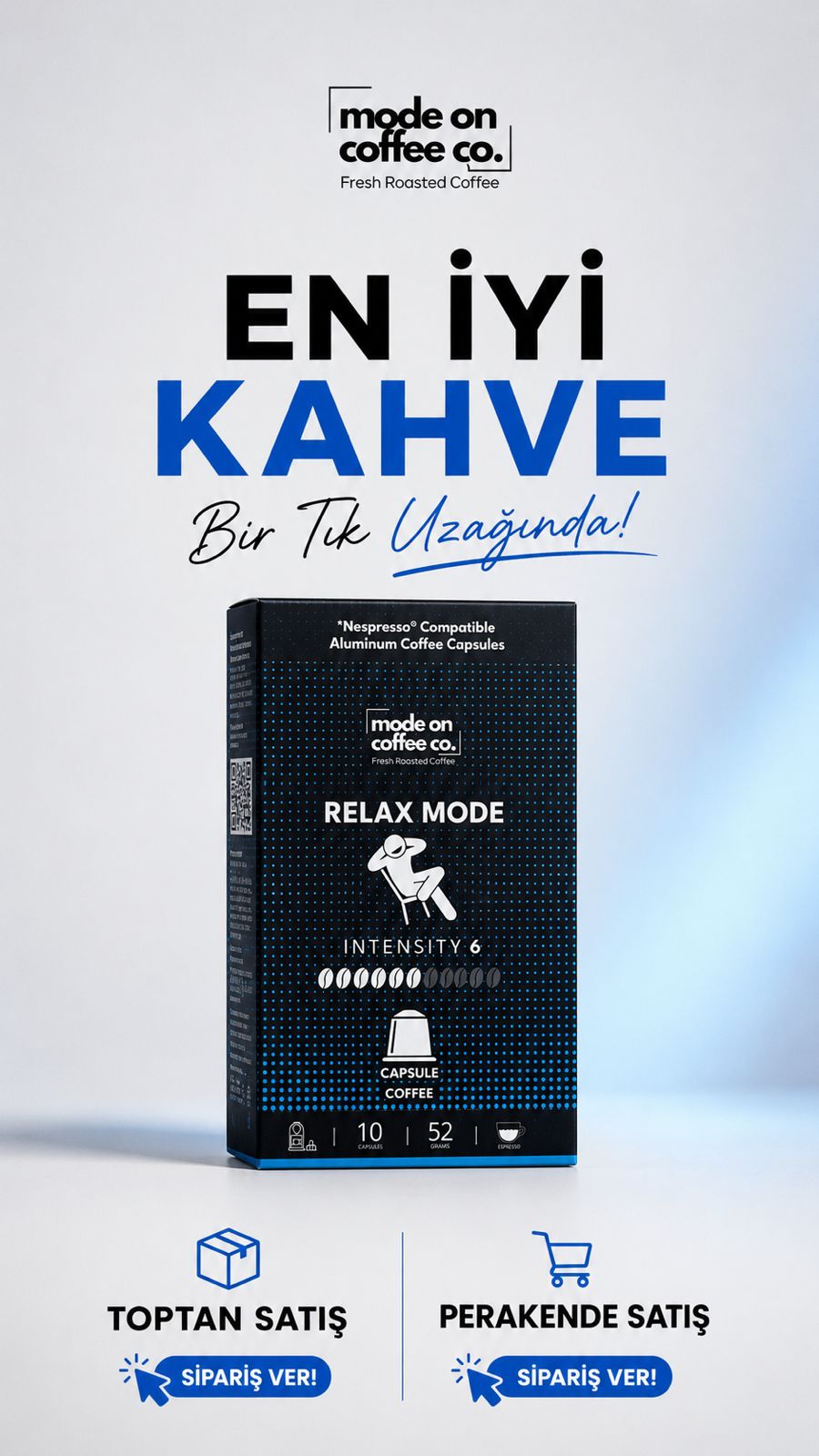 Mode On Coffee Facebook ad