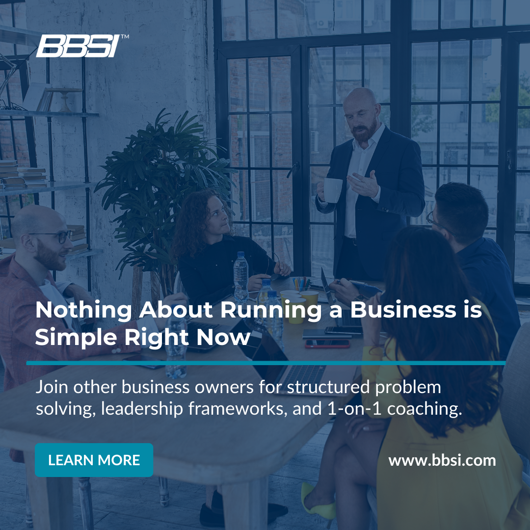 BBSI Facebook ad: Trusted Executive Coaching
