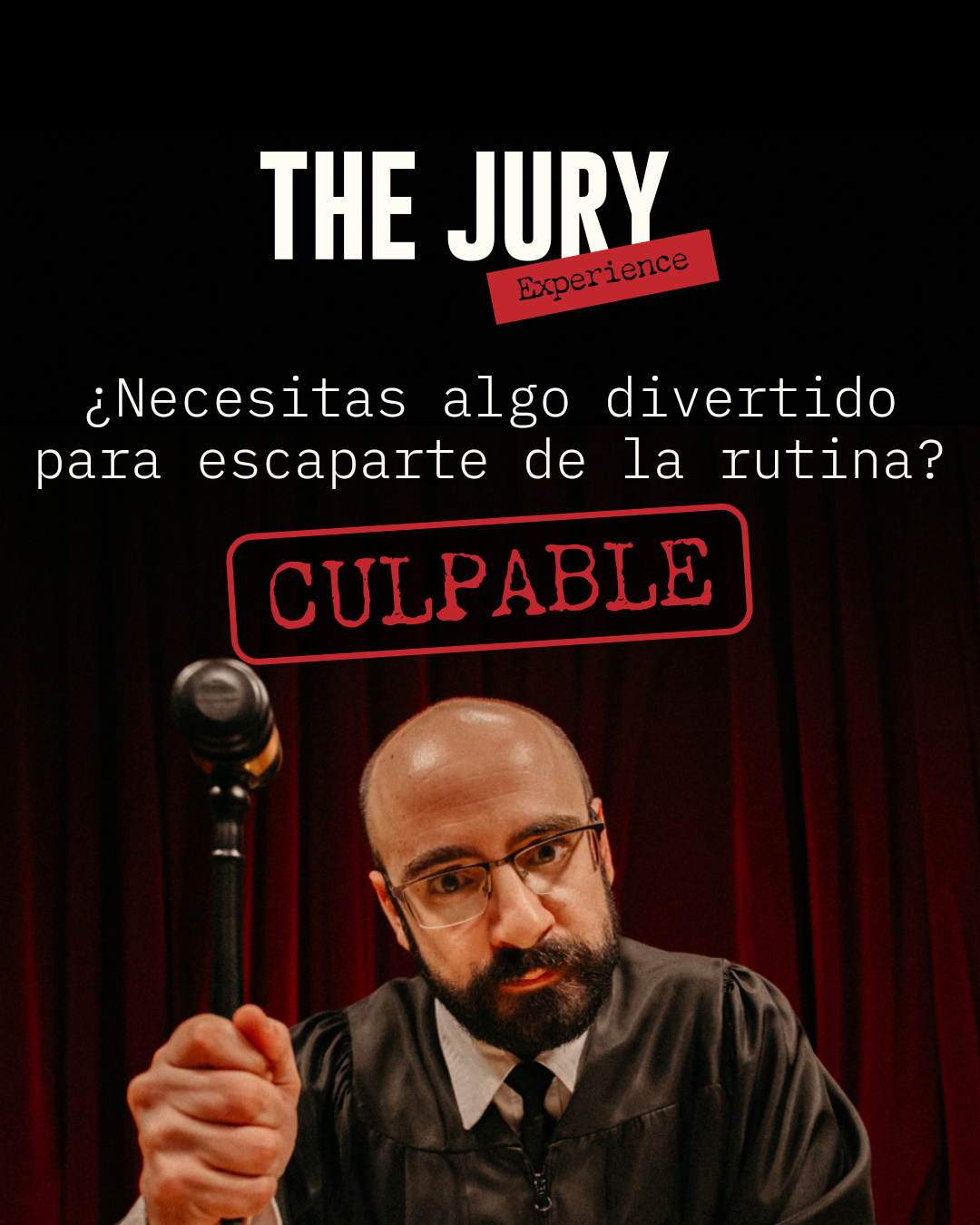 The Jury Experience Facebook ad