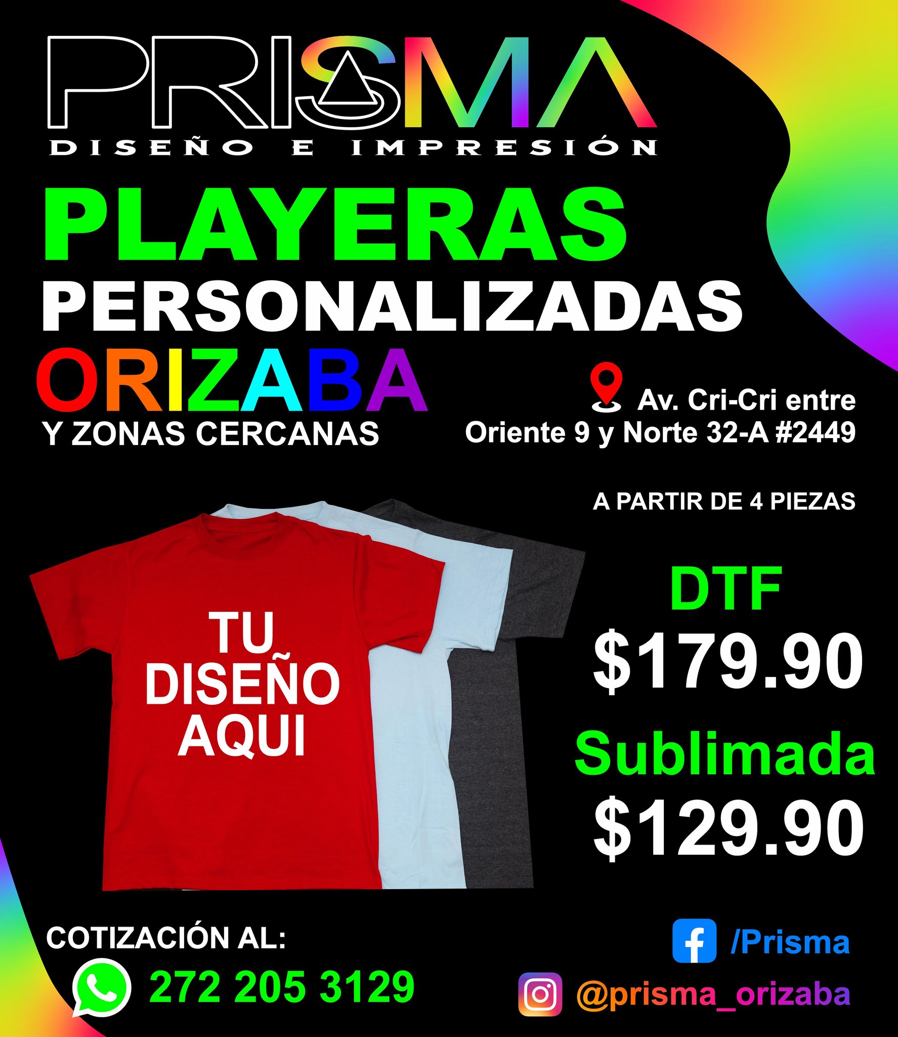 Prisma Facebook ad: ORIZABA!