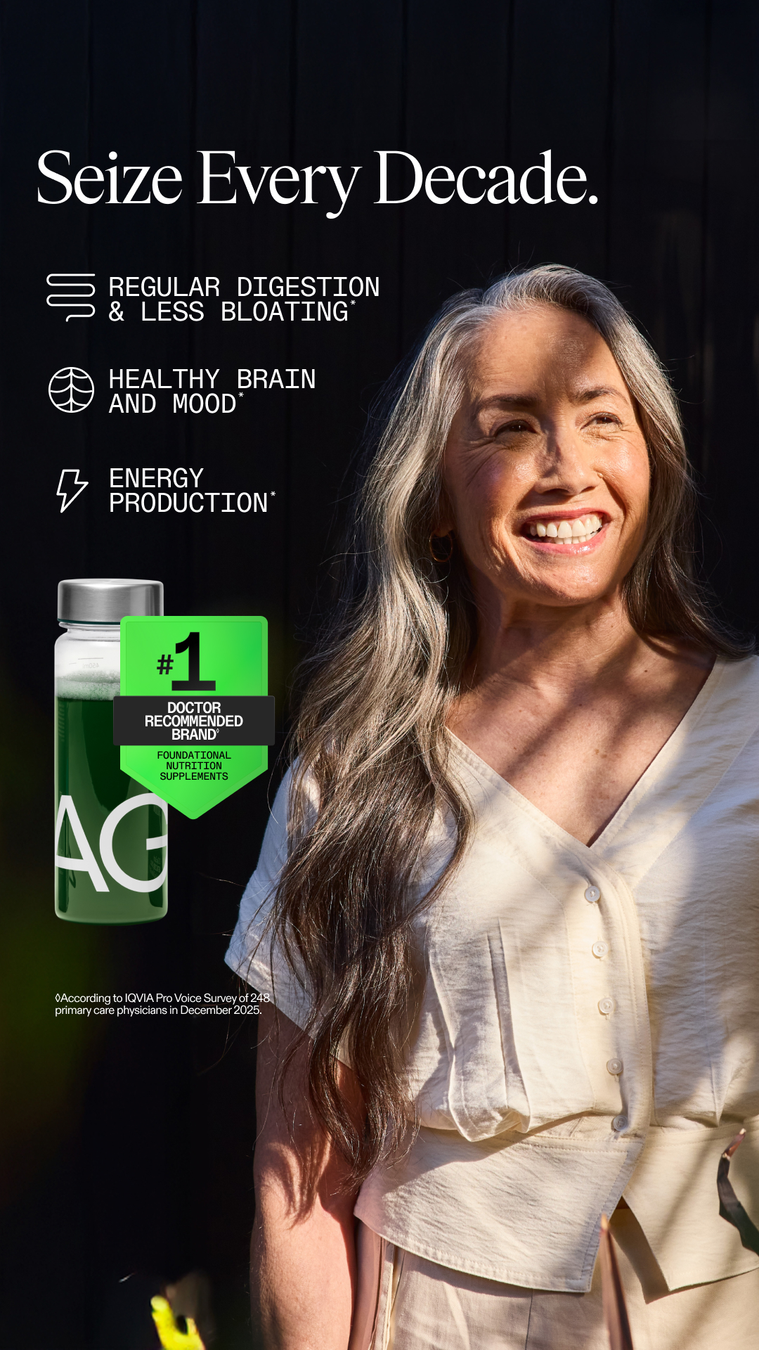 AG1 by Athletic Greens Facebook ad