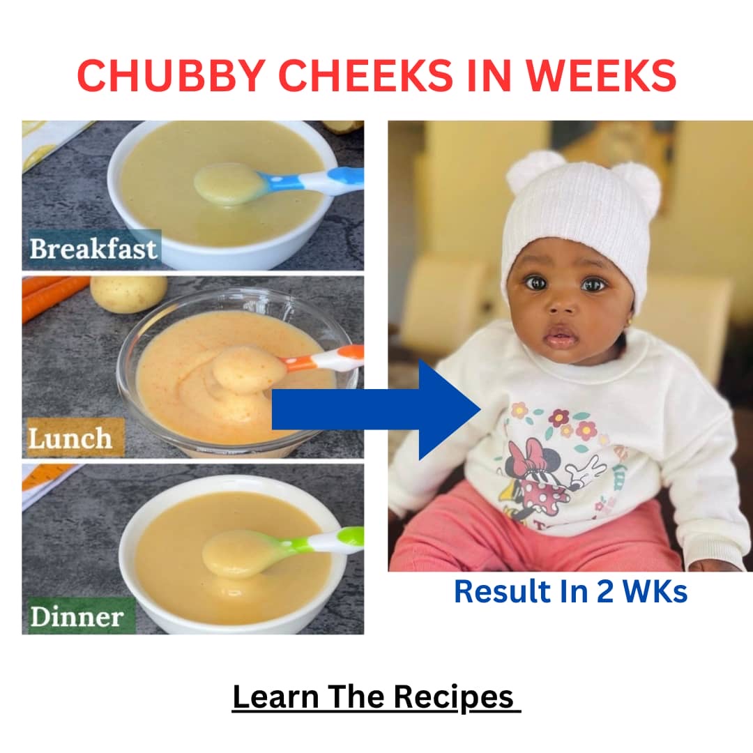 Chubby baby meal Facebook ad: Slim Child? Join This WhatsApp Class