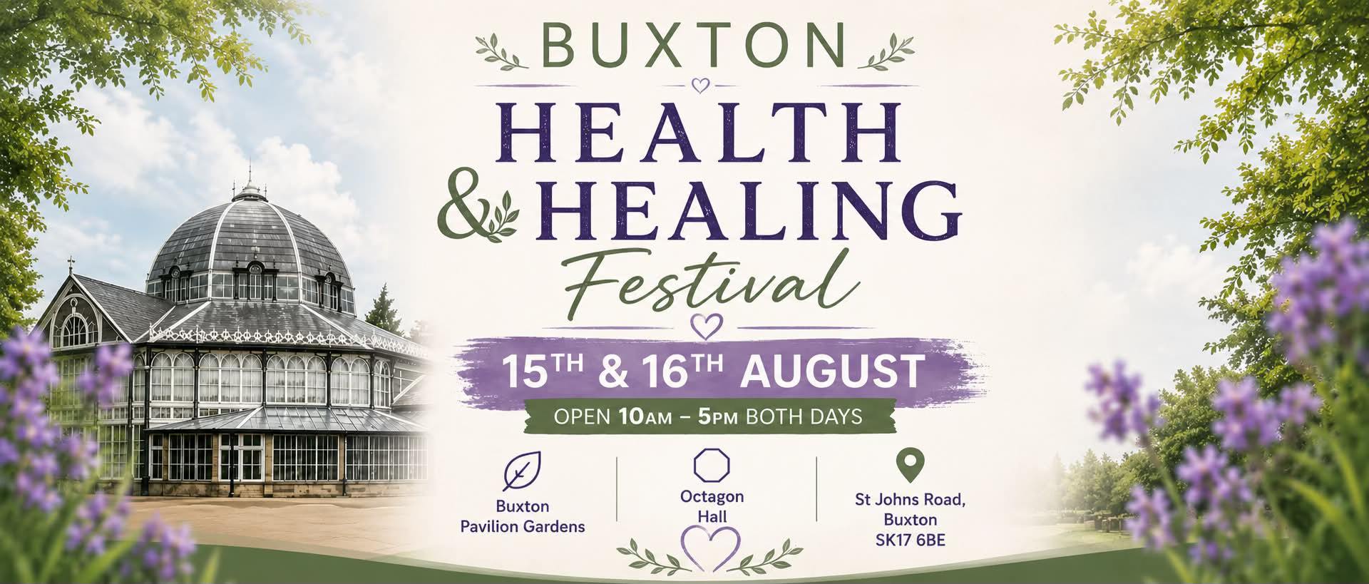 White Light Events Mind Body and Spirit Events Facebook ad: Buxton Health & Healing Festival