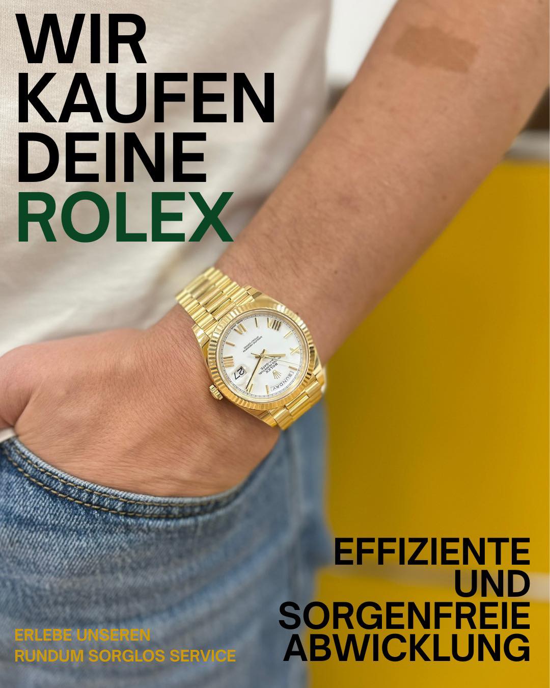 Luxurychrono.de Facebook ad: UHR VERKAUFEN