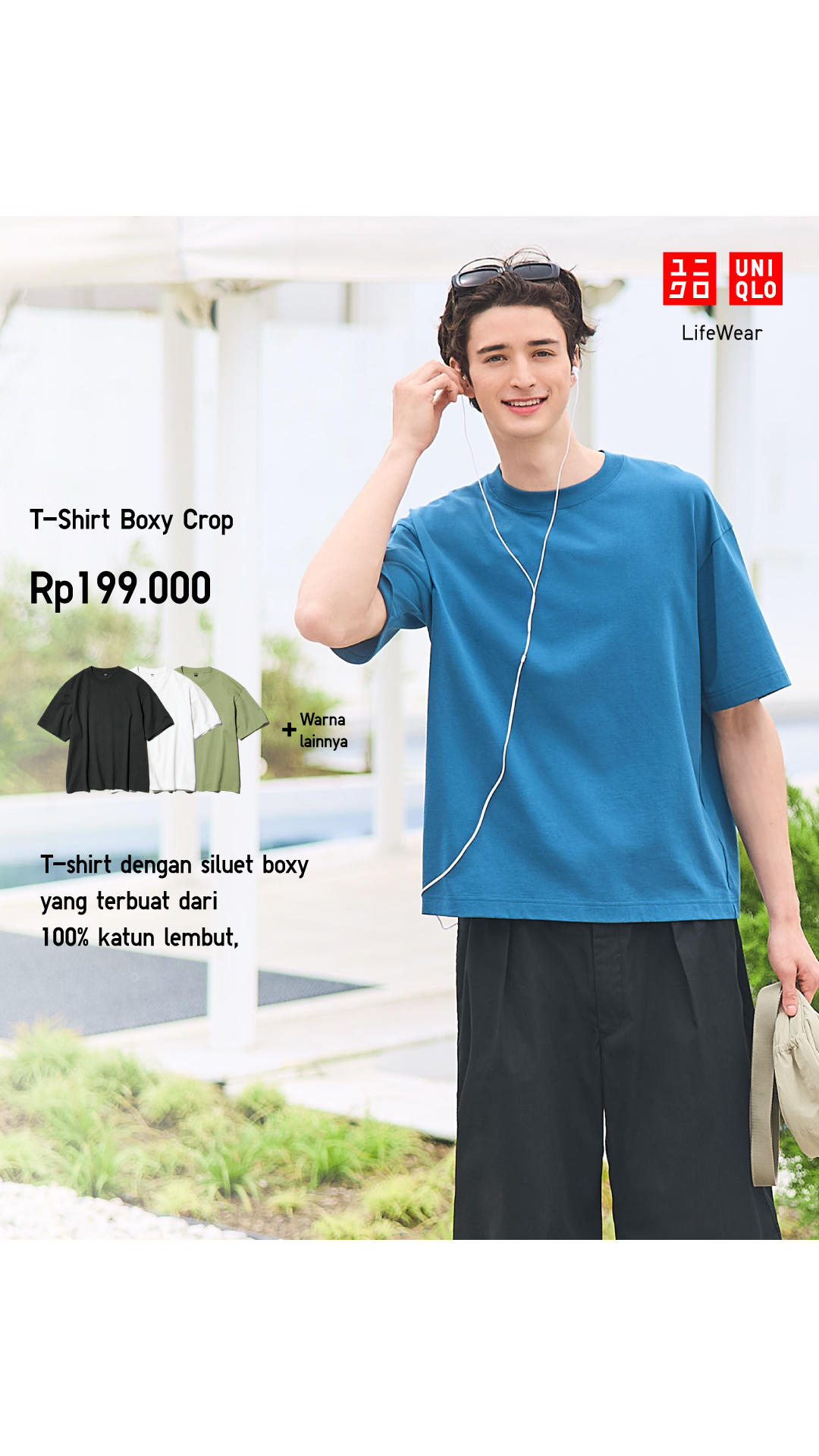 Uniqlo Indonesia Facebook ad from Aug 2, 2026