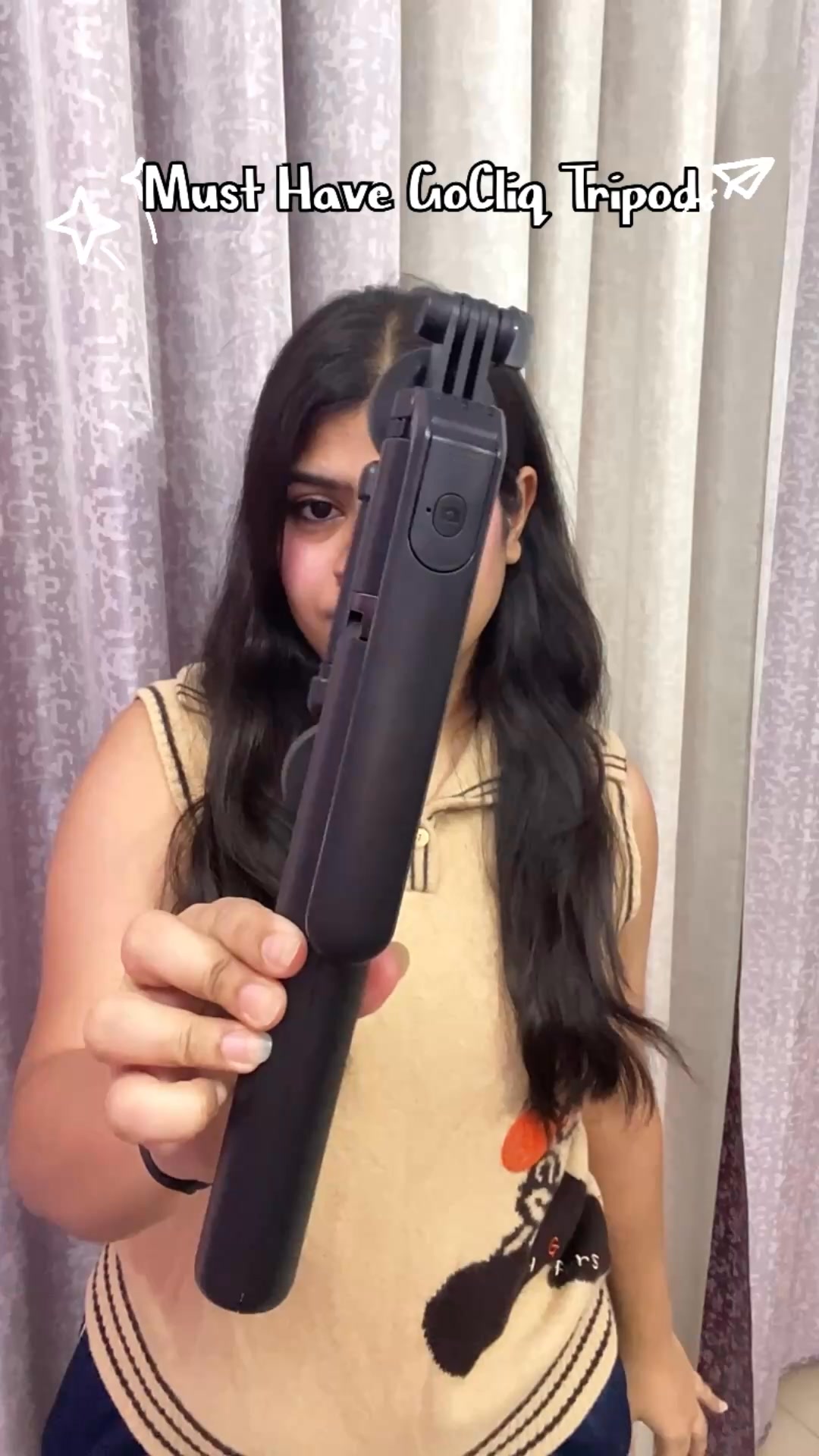 GoCliq Facebook ad: Shoot Like a Pro, Alone!