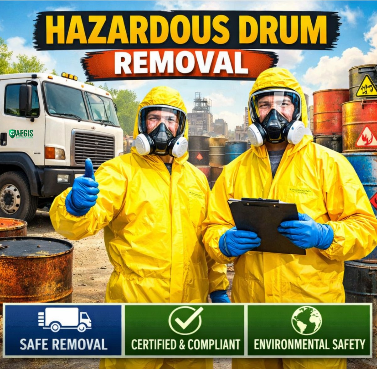 Aegis Resource Management Facebook ad: Aegis Resource Management provides expert hazardous and…