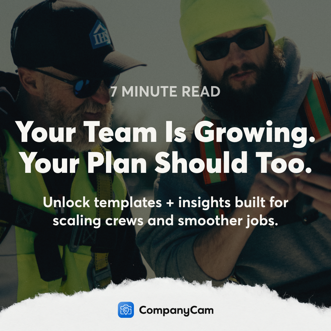 CompanyCam Facebook ad