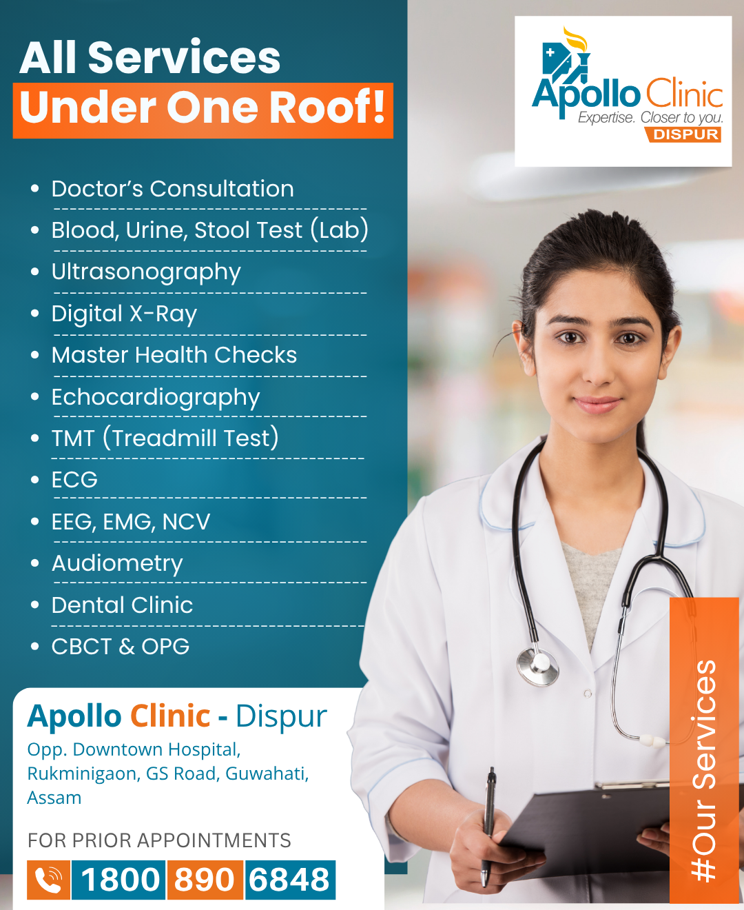 Apollo Clinic - Dispur Facebook ad