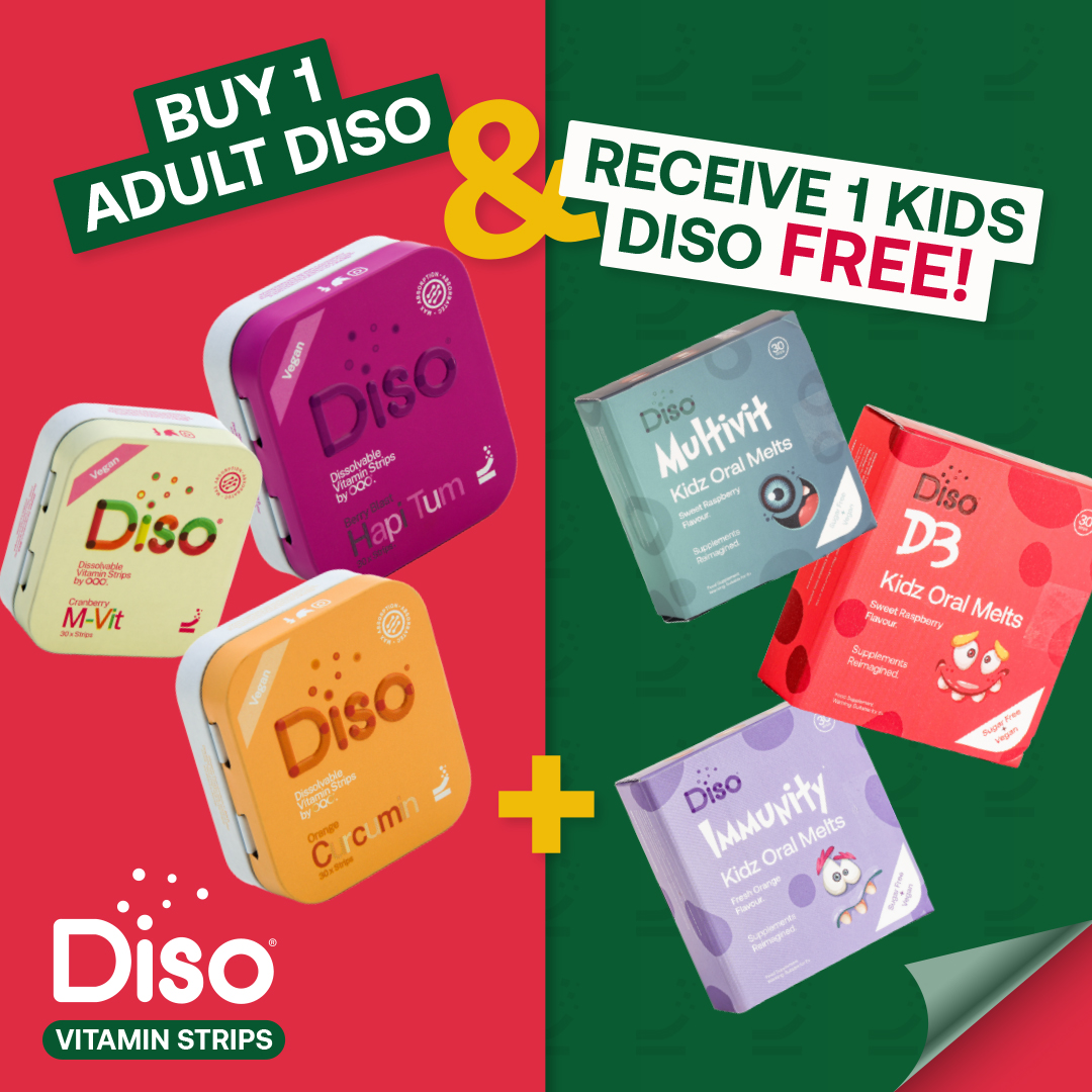 Diso.sa Facebook ad: Buy 1 Adult Product = Get 1 Kids Product FREE