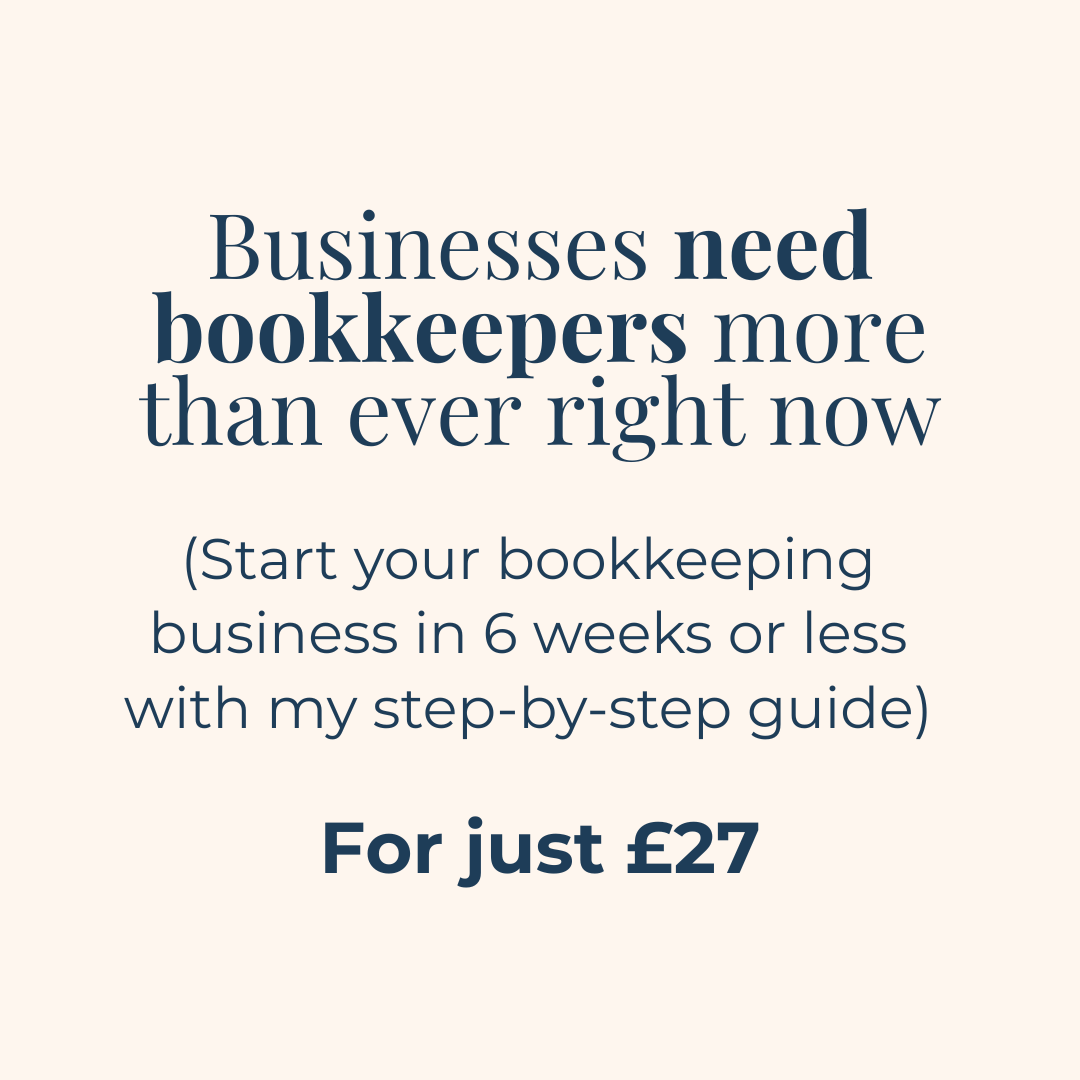 The Bookkeeping Coach UK Facebook ad