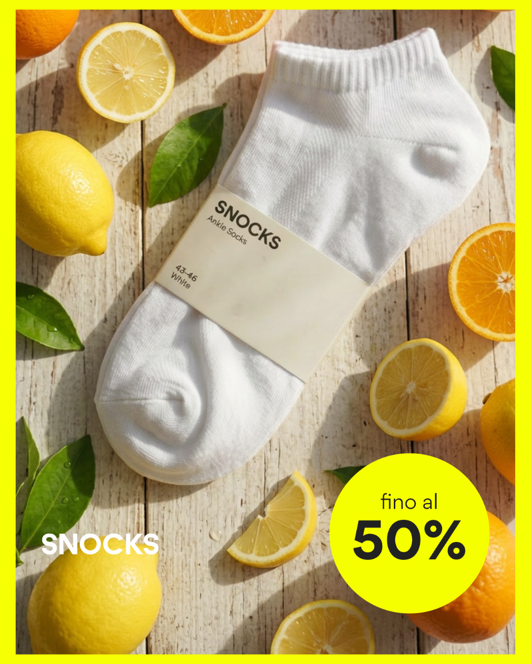 Snocks Facebook ad