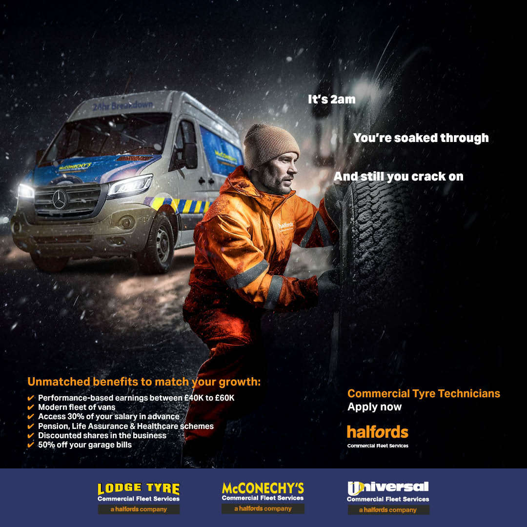 Promoting People Facebook ad: Build Your Career with Halfords CFS