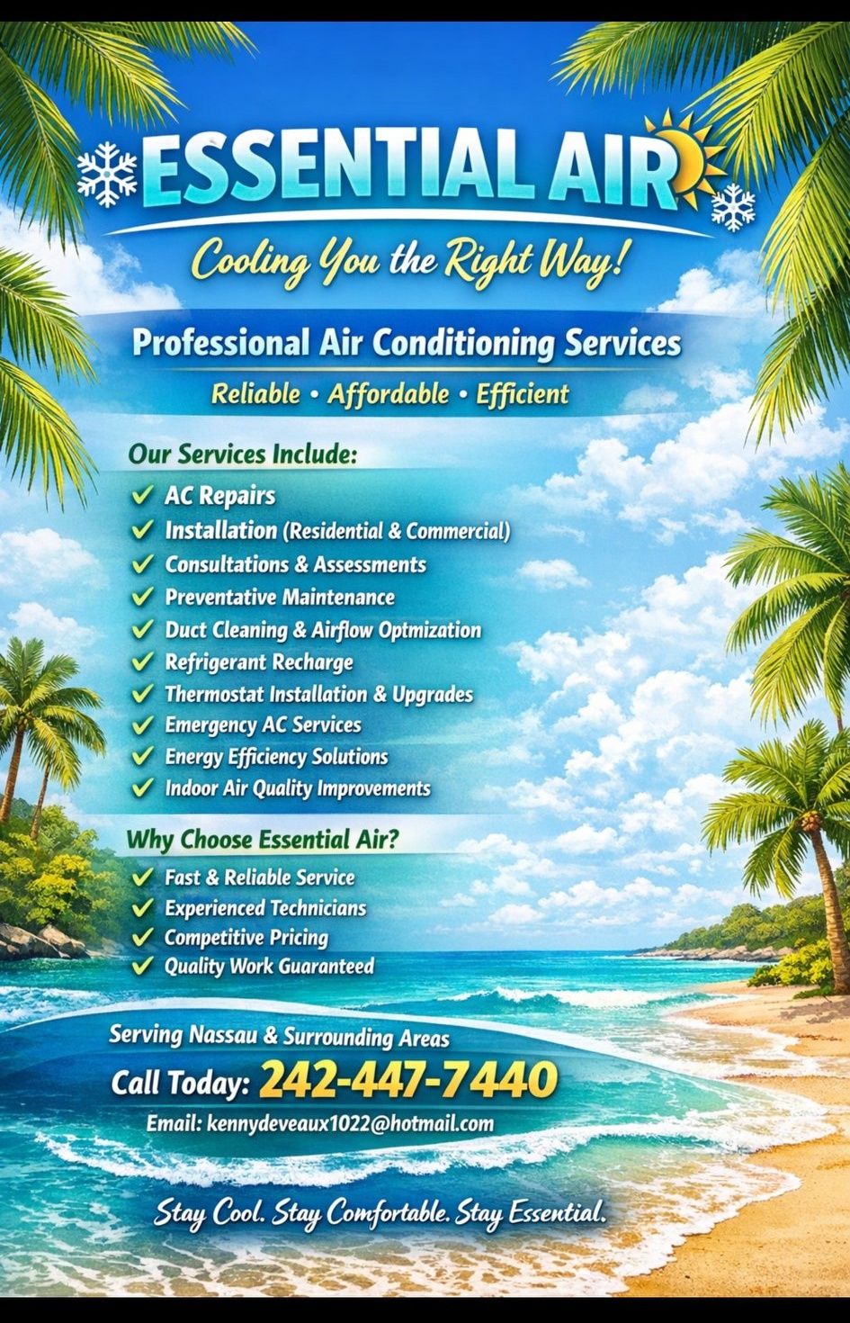 Essential Enterprise bahamas  Facebook ad