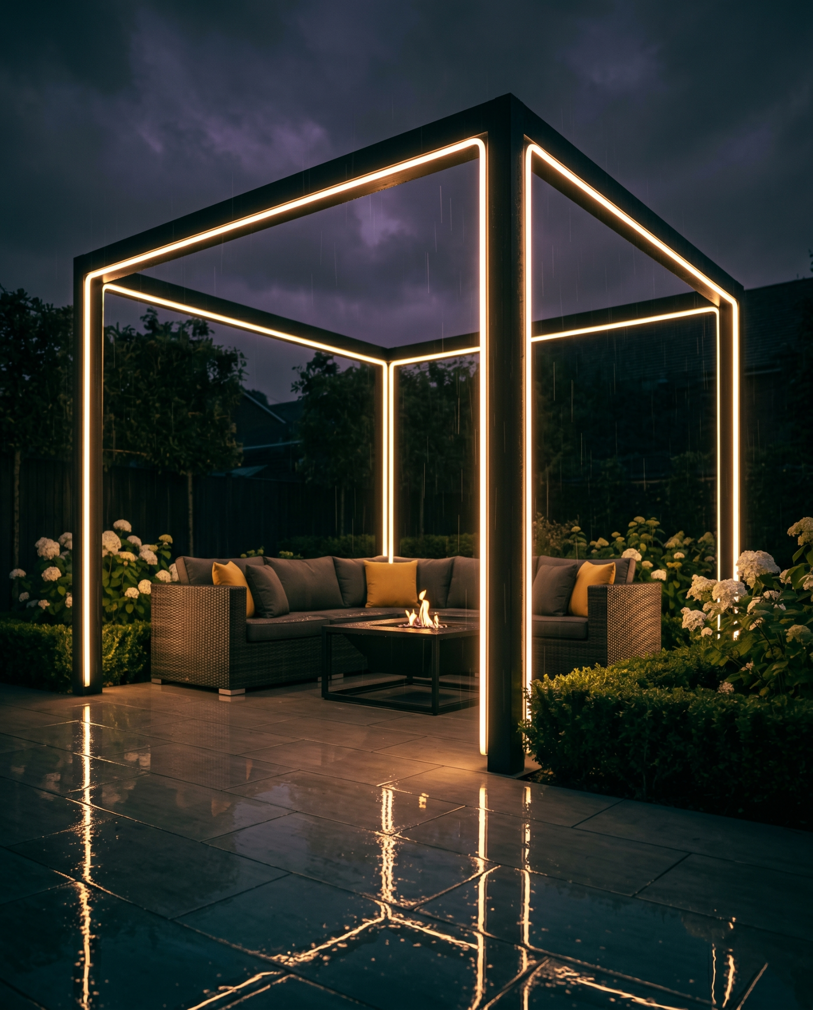 UK Led Lights Facebook ad: Dotless Glow, Premium Finish