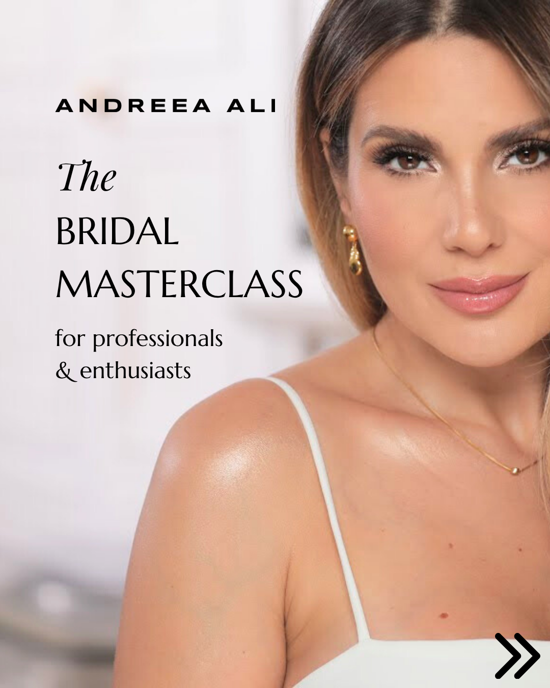 Ali Andreea Makeup Artist Facebook ad: Brides, this one’s just for you!