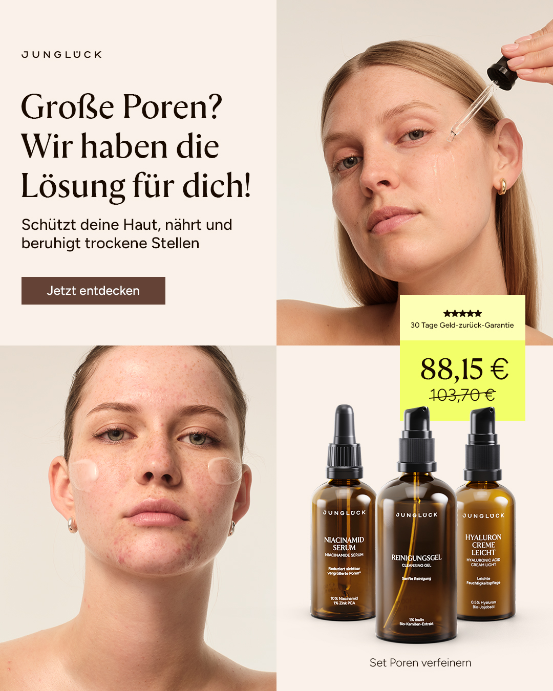 Junglück Facebook ad
