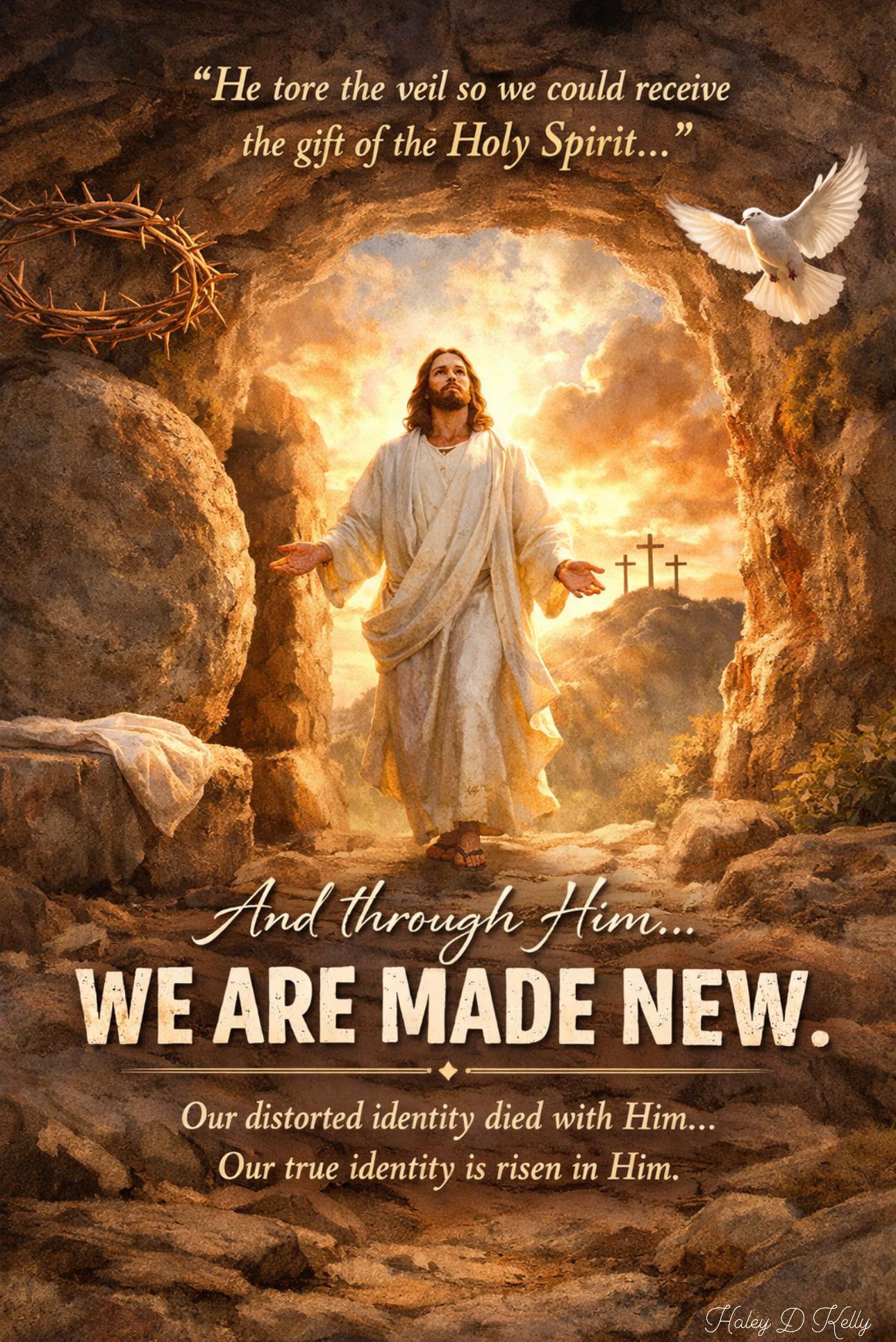 Haley D. Kelly Facebook ad: Forgive Them, For They Know Not What They…