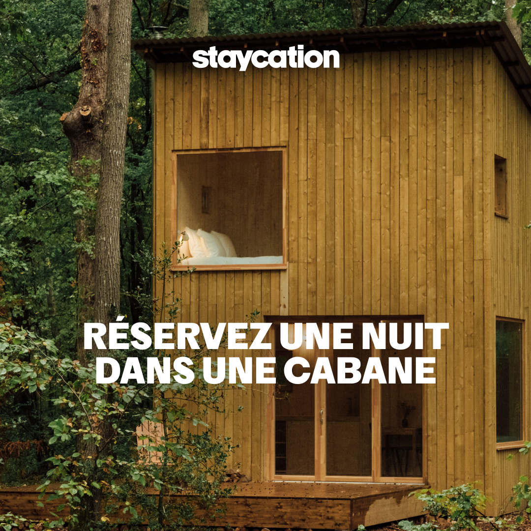 Staycation Facebook ad