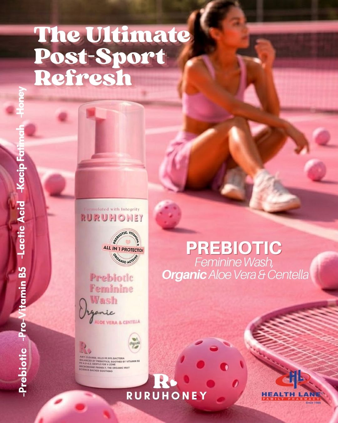 Ruruhoney Facebook ad: The Ultimate Post-Sport Refresh