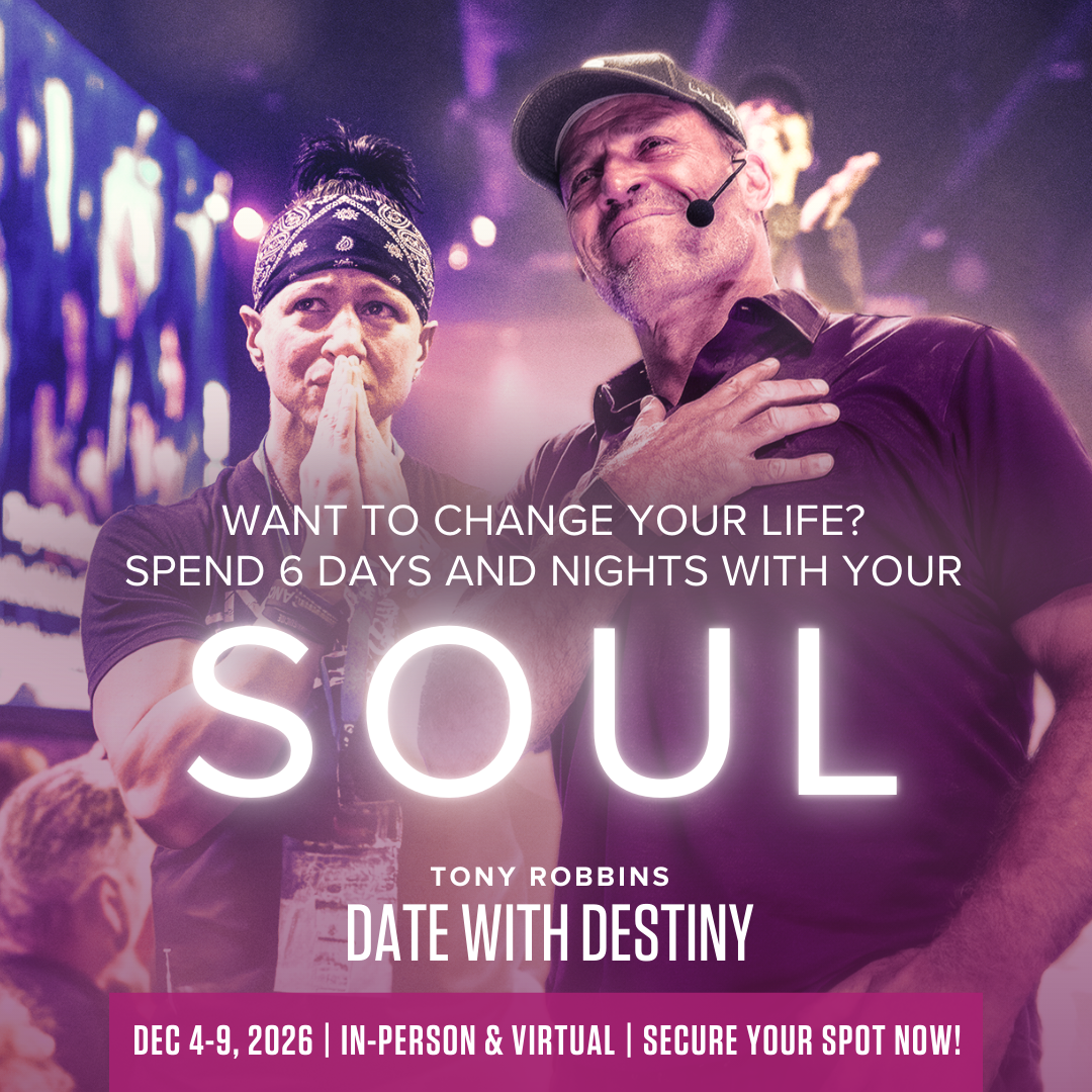 Tony Robbins Facebook ad