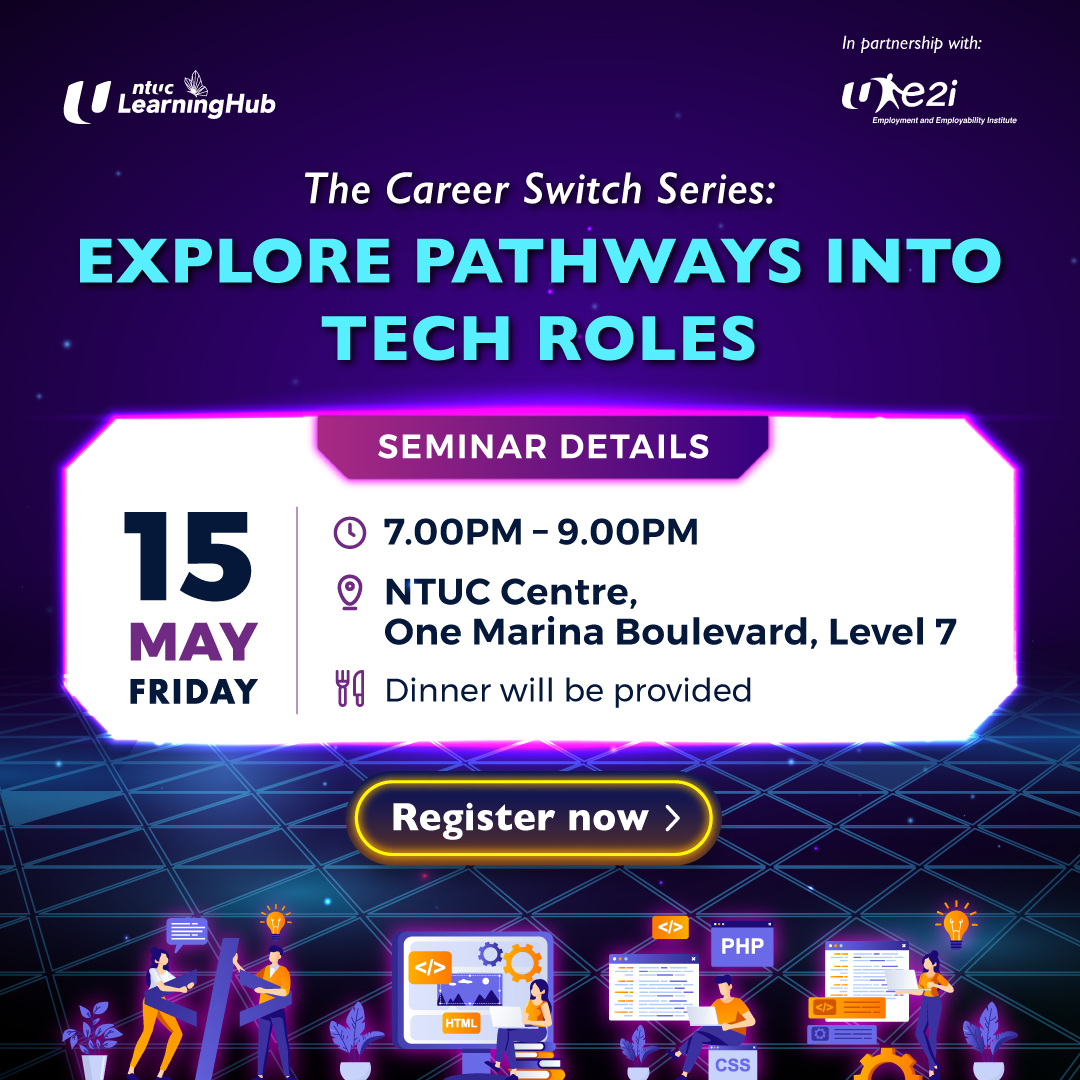 NTUC LearningHub Facebook ad