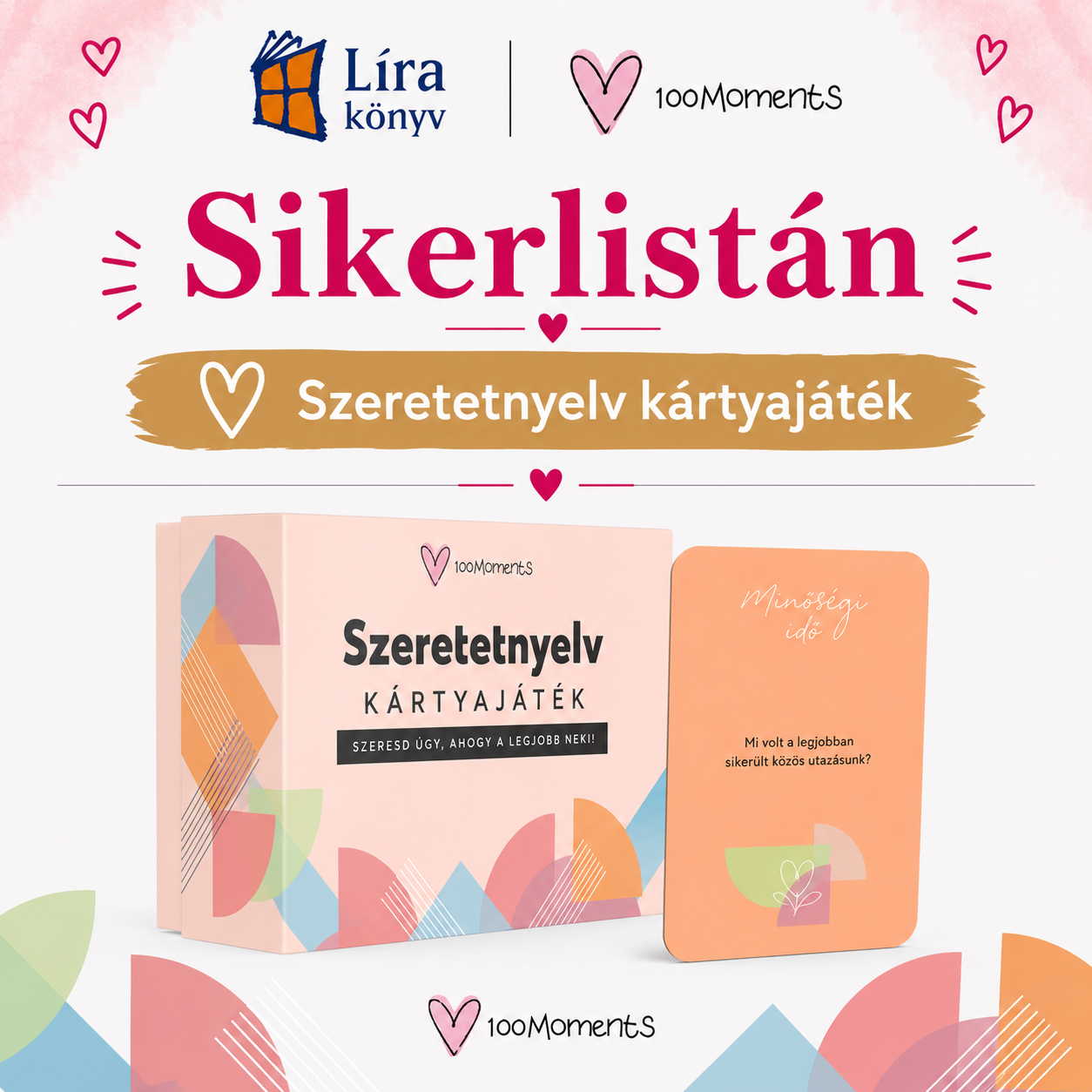 100Moments Facebook ad: Már a Líra és Libri üzletekben is!