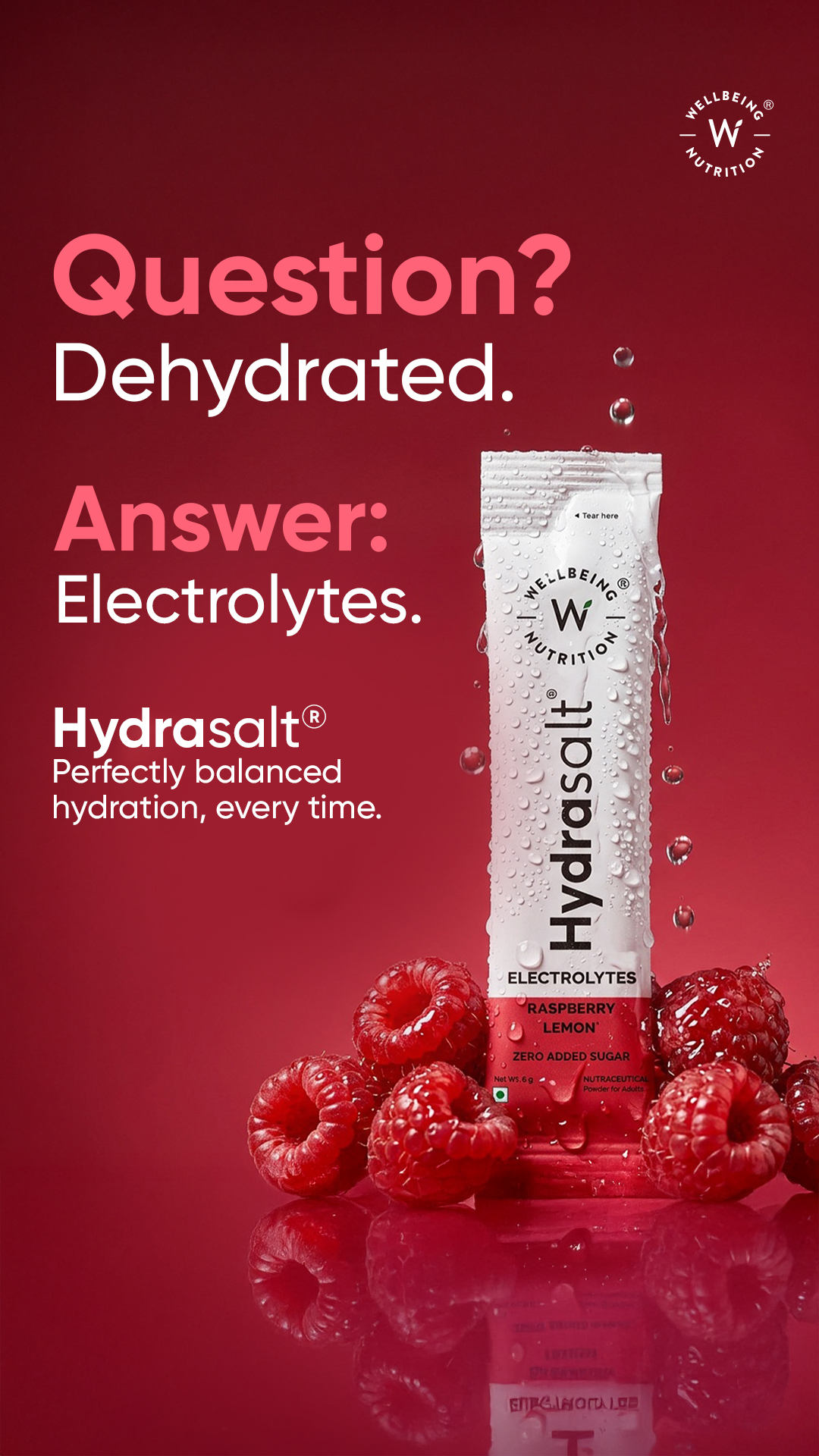 Wellbeing Nutrition Facebook ad