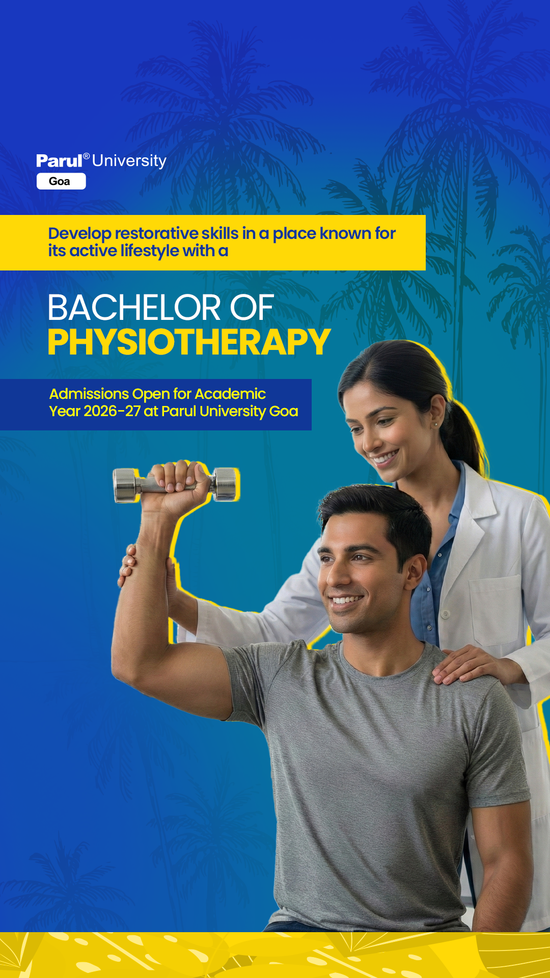 Parul University GOA Campus Facebook ad