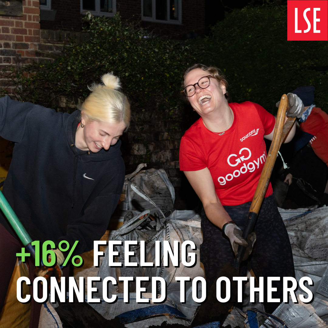 GoodGym Facebook ad: Boost mental and physical health