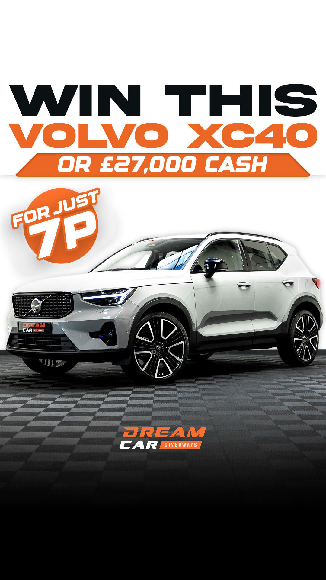 Dream Car Giveaways Facebook ad