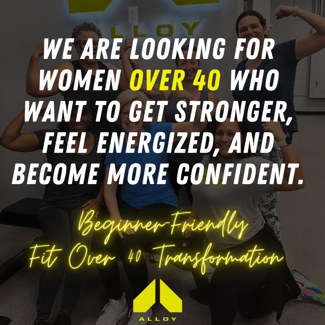 Alloy Personal Training - Blakeney Facebook ad: Beginner-Friendly Over 40 Transformation