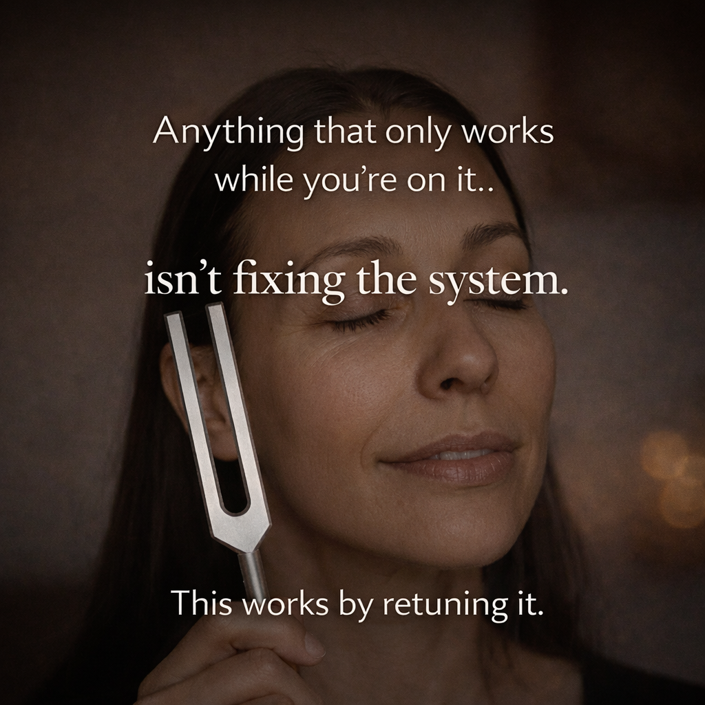 Pure Frequencies Facebook ad